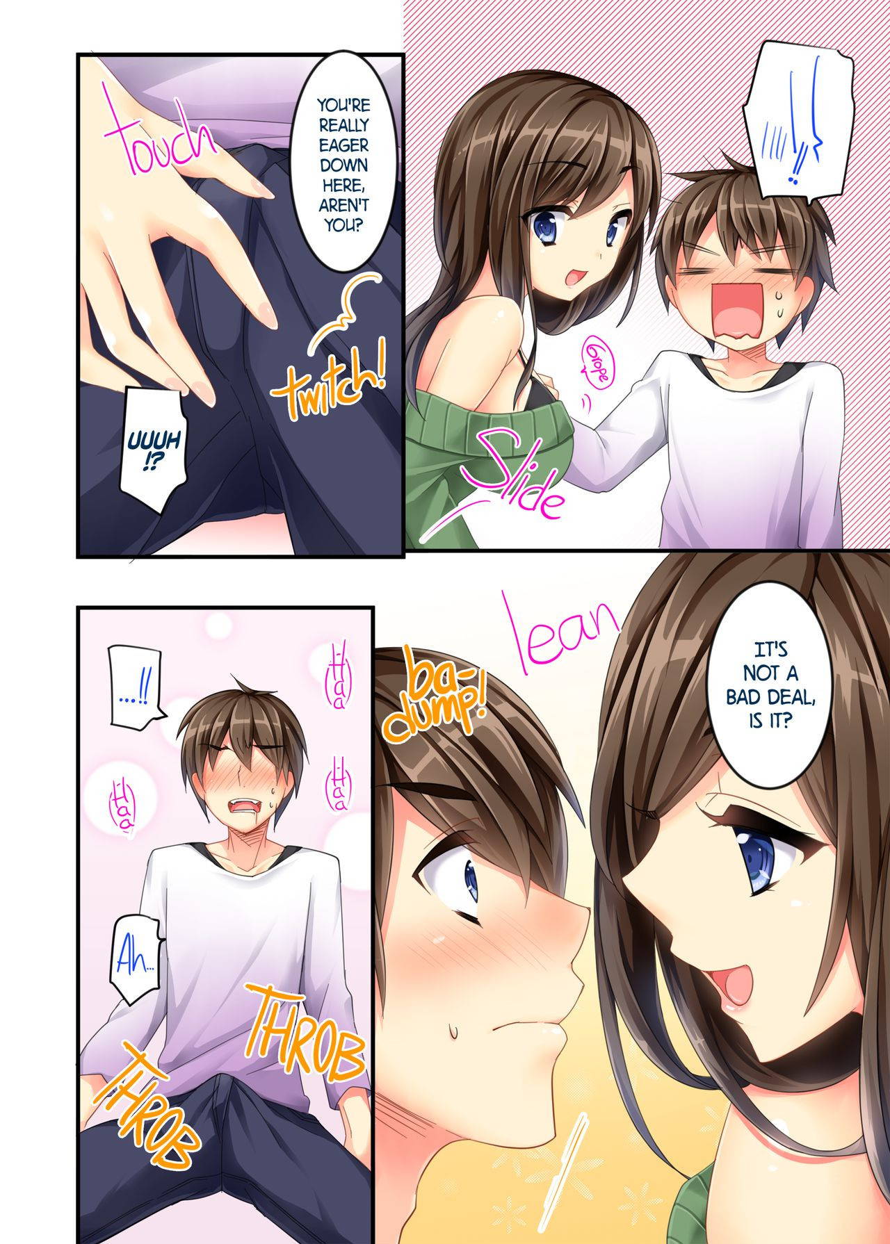 [hlz, Triangle! (Sanom, Uraha)] Uchi no Dame Ane ni Osowarete Tajitaji Nan desu ga!? | My No-good Sister's Overwhelming Seduction Technique!! [English] [2d-market] [Decensored] [Digital]