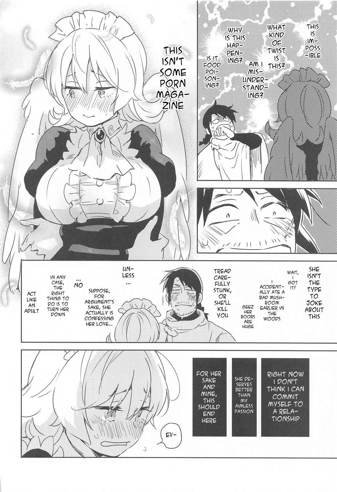 (COMIC1☆17) [Aidafoo] "I Can't Die Until I've Had Sex With Meidri!" (Ishuzoku Reviewers) [ENGLISH]