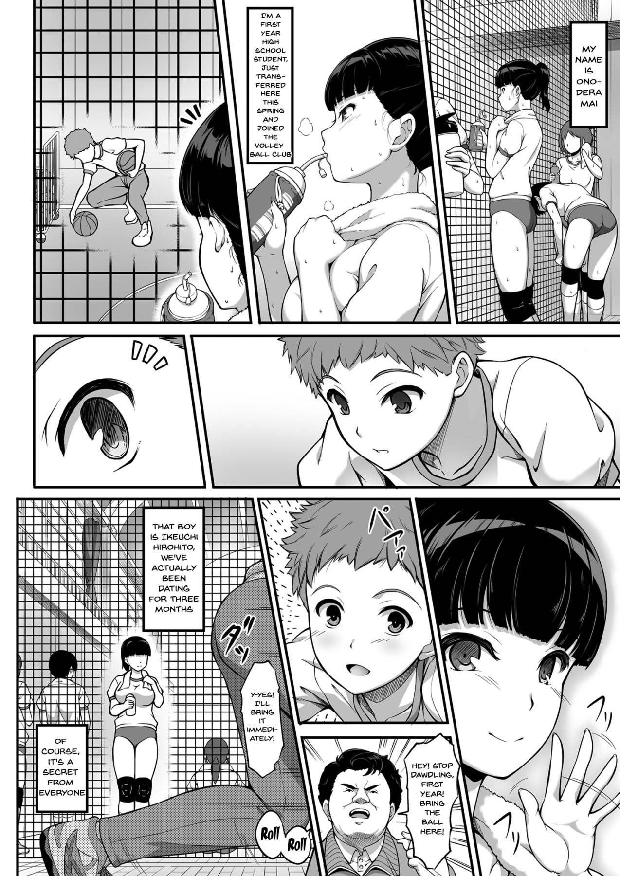 [A-Lucky Murashige no Ran (A-Lucky Murashige)] Joshi Volley-bu JK, Netorareru. | Girl's Volleyball Club, Schoolgirl NTR [English] {Doujins.com} [Digital]