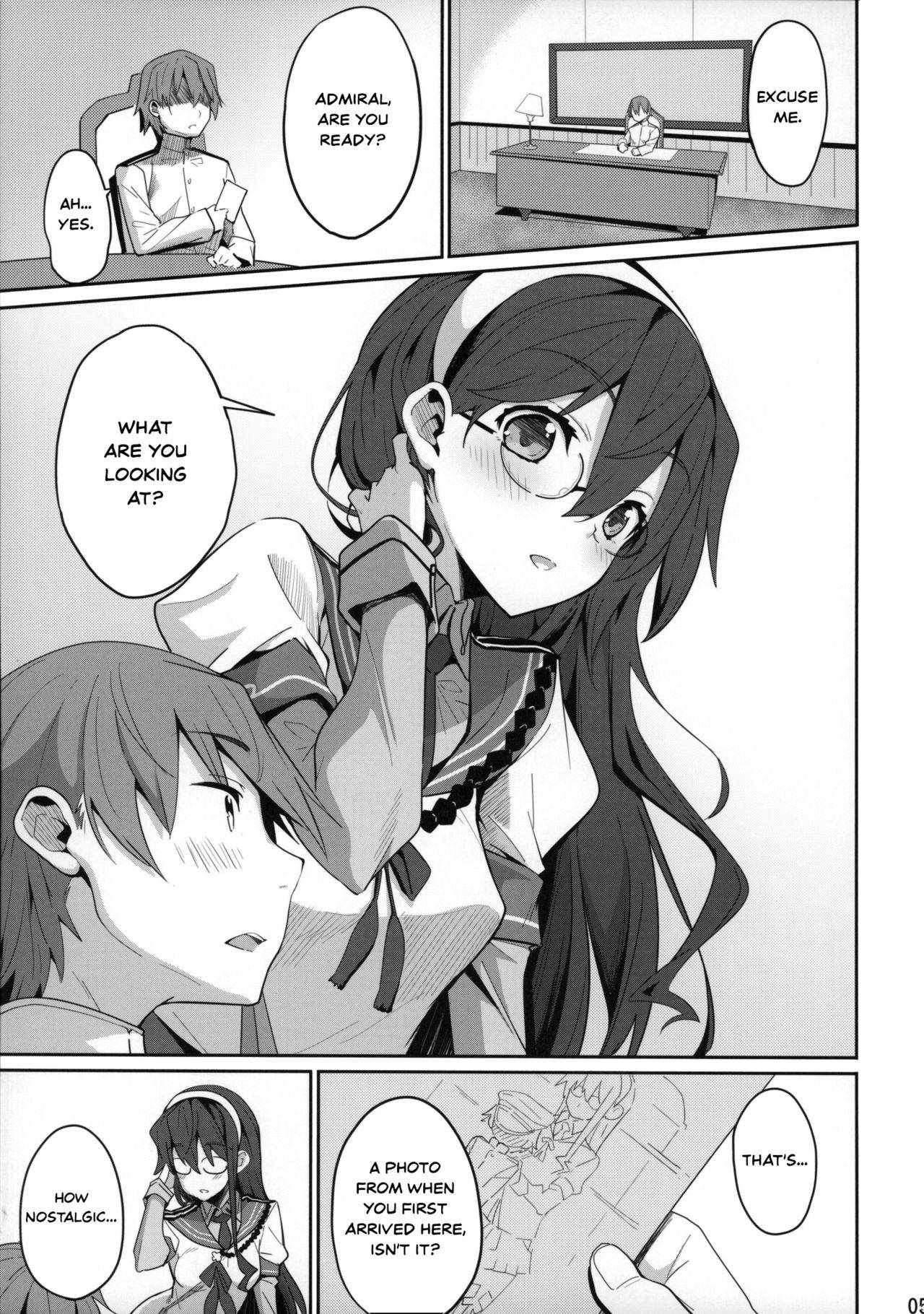 (SC2015 Summer) [Parin to Wareru (Neyonsan)] Hishokan wa Ooyodo-san -Ni- | The Secretary Ship is Ooyodo -Two- (Kantai Collection -KanColle-) [English]