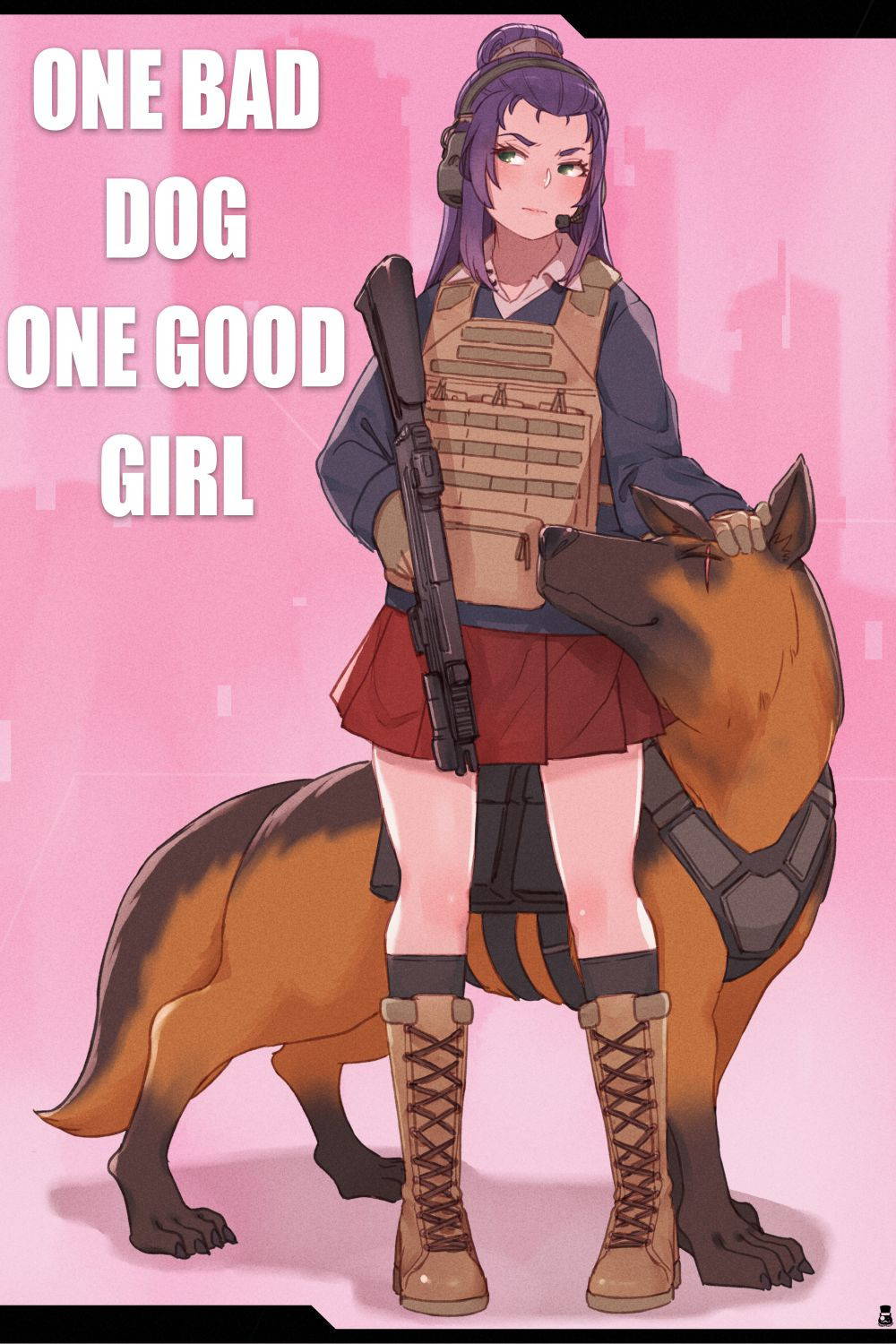 [Mr.takealook] One Bad Dog One Good Girl (English) [Original]