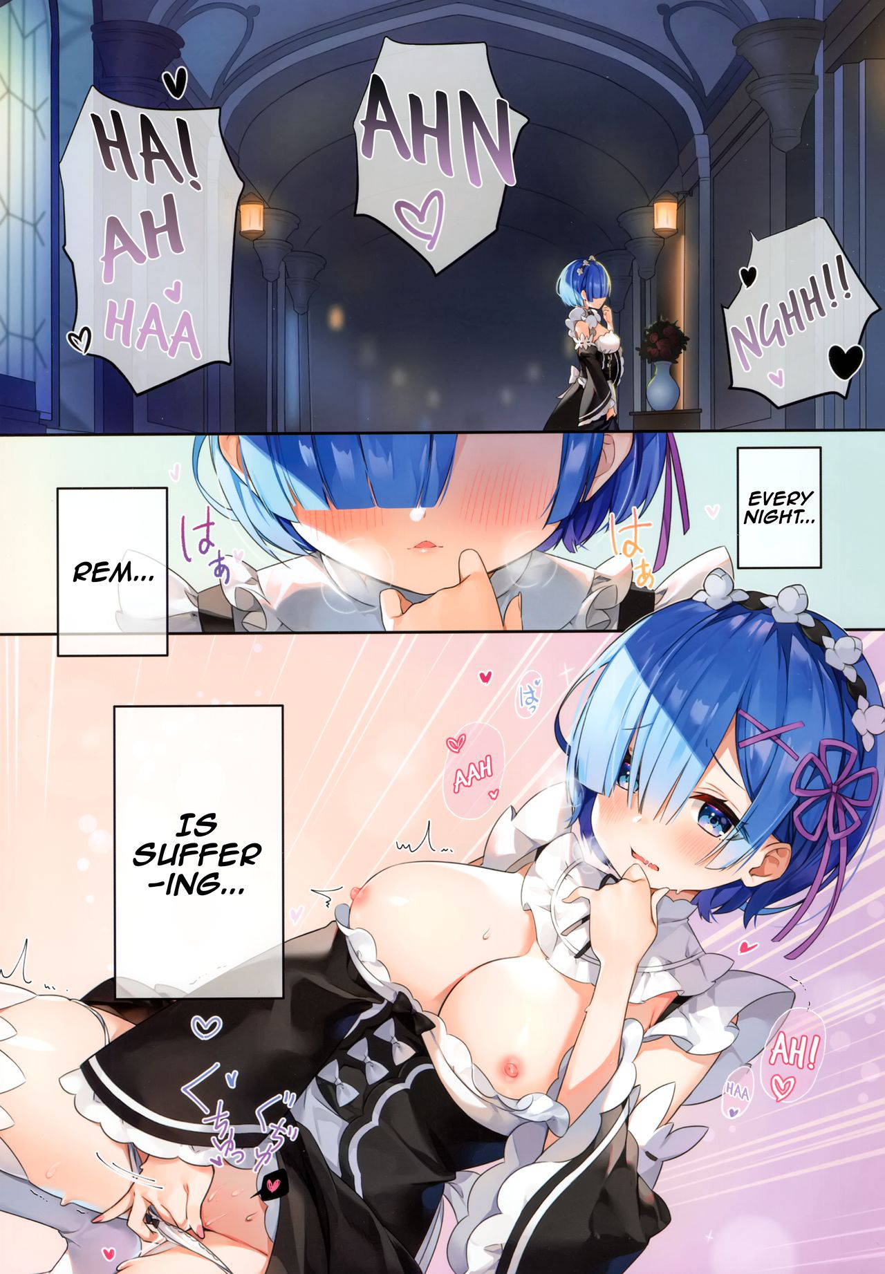 (AC2) [Hachigo (Ayamy)] Rem wa Kyou Zettai Yaritai! | Rem definitely wants to do it today! (Re:Zero kara Hajimeru Isekai Seikatsu) [English] [Betty's TL]