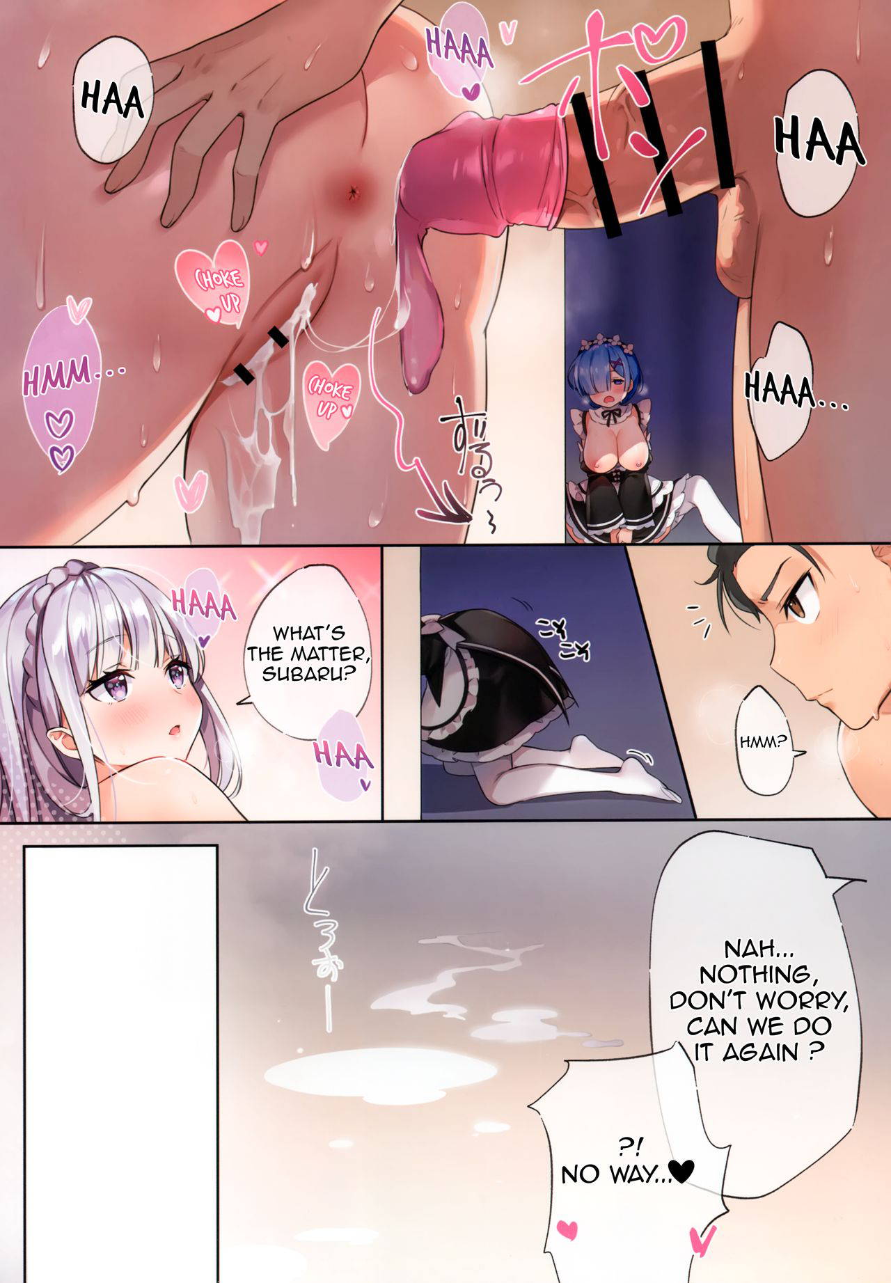 (AC2) [Hachigo (Ayamy)] Rem wa Kyou Zettai Yaritai! | Rem definitely wants to do it today! (Re:Zero kara Hajimeru Isekai Seikatsu) [English] [Betty's TL]