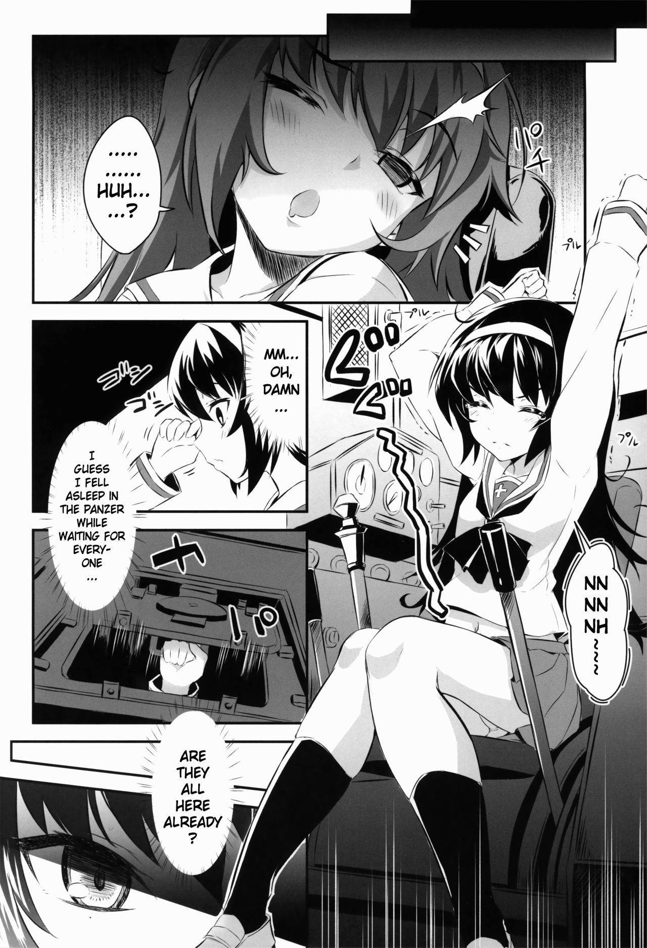 (C83) [necrolincer (Kimoto Kanata)] Sensha Gedou (Girls und Panzer) [English] [Keye Necktire]