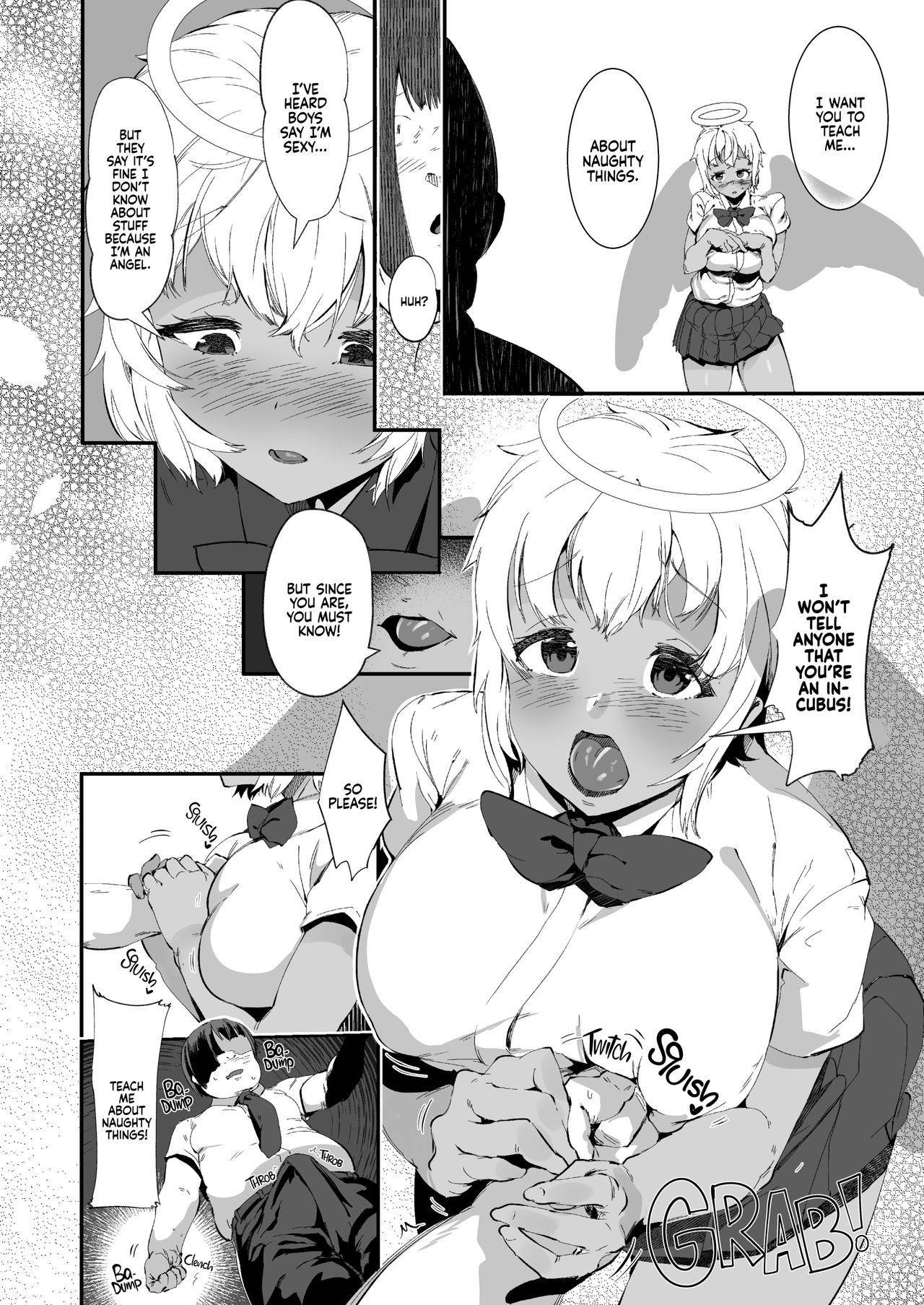 [AHOBAKA (aho)] H Sugiru Tenshi wa Succubus to Miwake ga Tsukanai | An Angel so Lewd She's Basically a Succubus [English] [2d-market.com] [Decensored] [Digital]