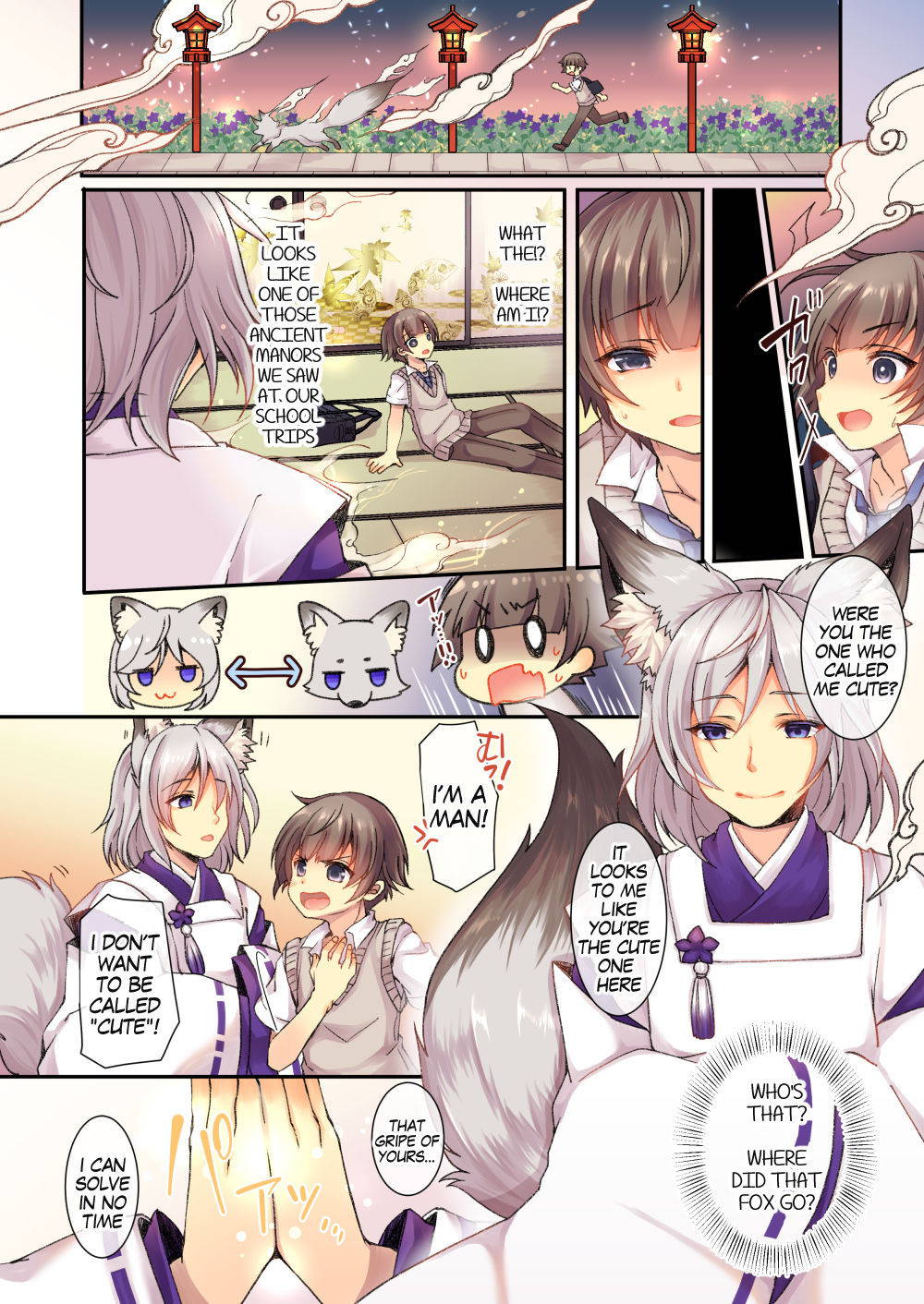 [TSF no F (Yotsuba Chika)] Kitsune e Yomeiri | Becoming a Fox's Wife [English] [gender.tf]