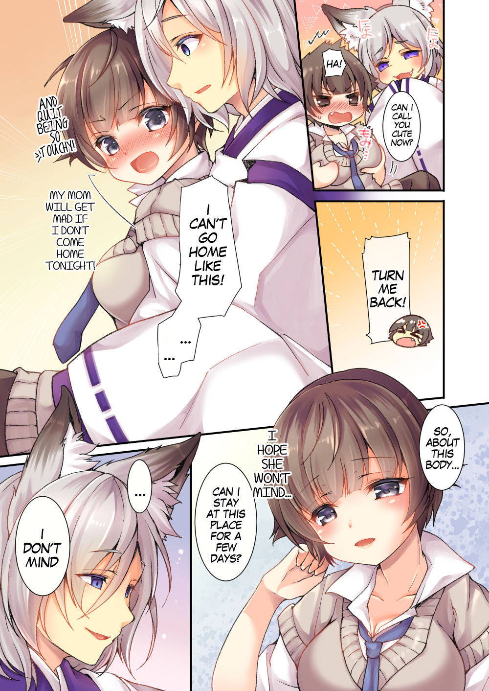 [TSF no F (Yotsuba Chika)] Kitsune e Yomeiri | Becoming a Fox's Wife [English] [gender.tf]