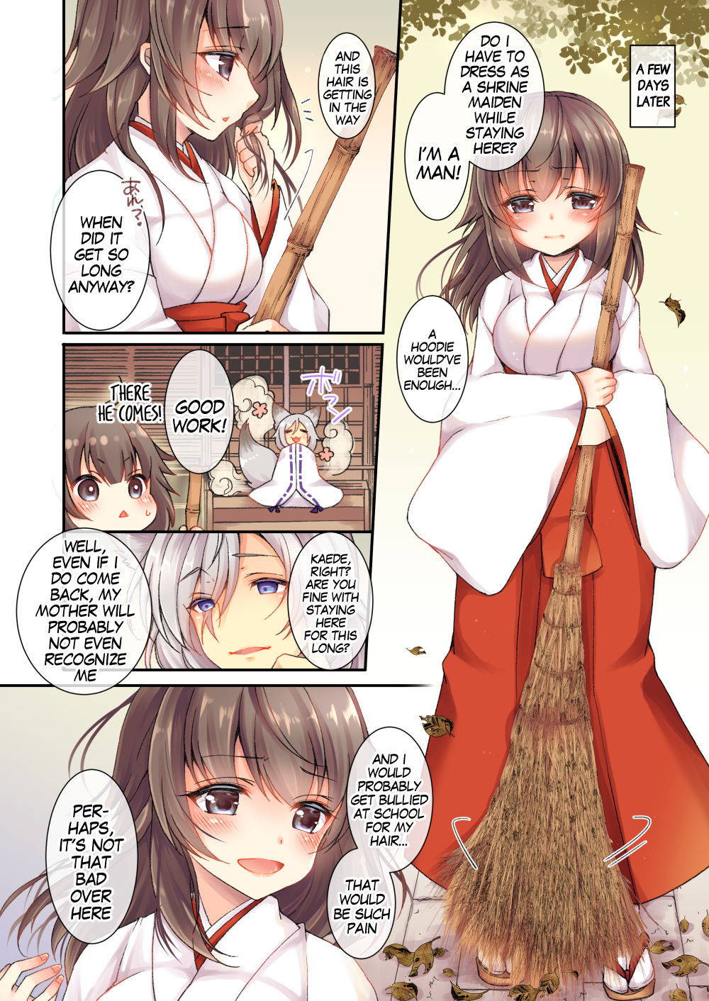 [TSF no F (Yotsuba Chika)] Kitsune e Yomeiri | Becoming a Fox's Wife [English] [gender.tf]