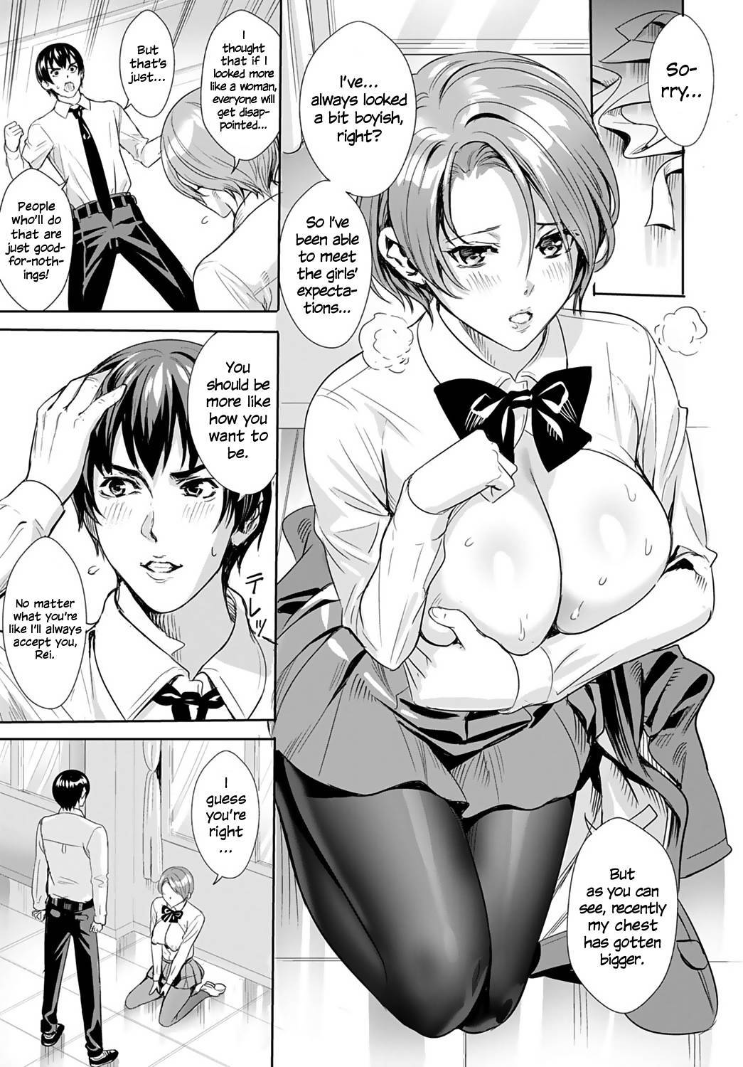 [Ogino Satoshi] Sarashi na Otome | Exposed Maiden  (COMIC Anthurium 2020-09) [English] [Digital]