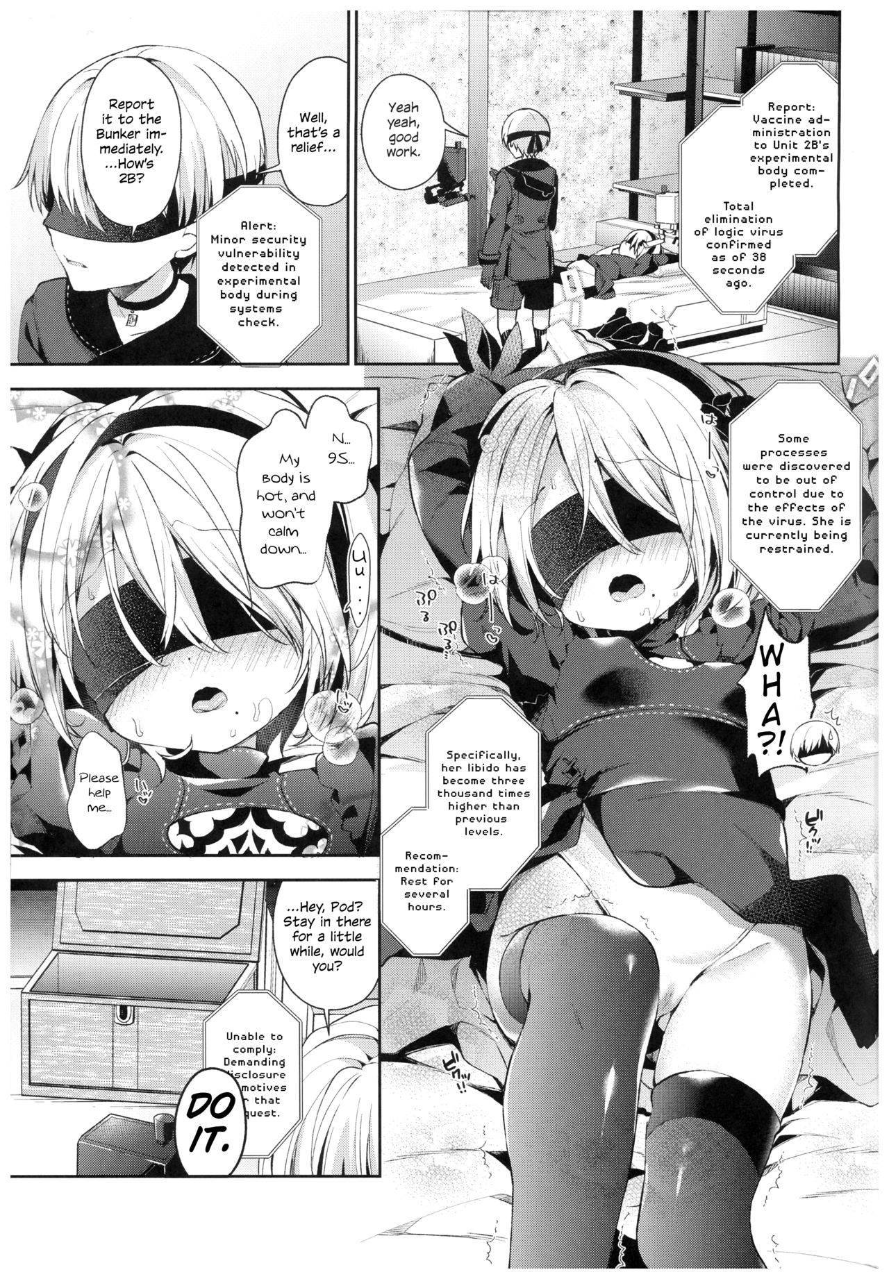 (COMIC1☆15) [Cocoa Holic (Yuizaki Kazuya)] 【TOP SECRET】 Notice of Precautionary Measures Regarding The Handling Of YoRHa No.2 Type B Resource Conservation Fuselage (NieR:Automata) [English] [head empty]