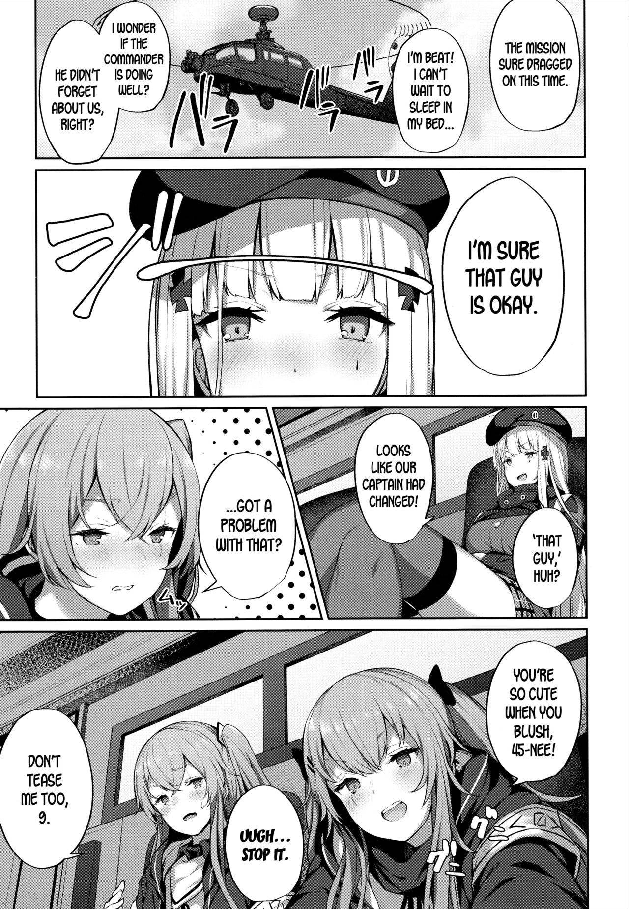 (C96) [Horumon Curry (Tobimura)] Shikikan no Sei dakara (Girls' Frontline) [English] [desudesu]