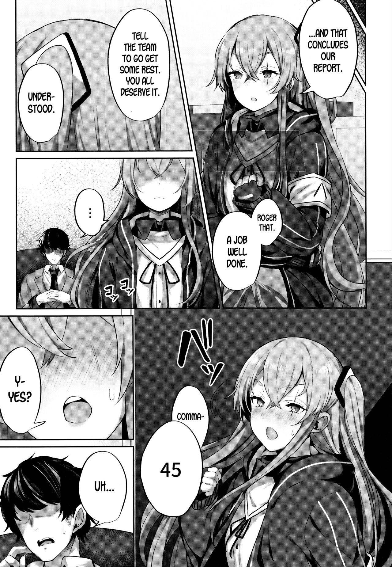 (C96) [Horumon Curry (Tobimura)] Shikikan no Sei dakara (Girls' Frontline) [English] [desudesu]