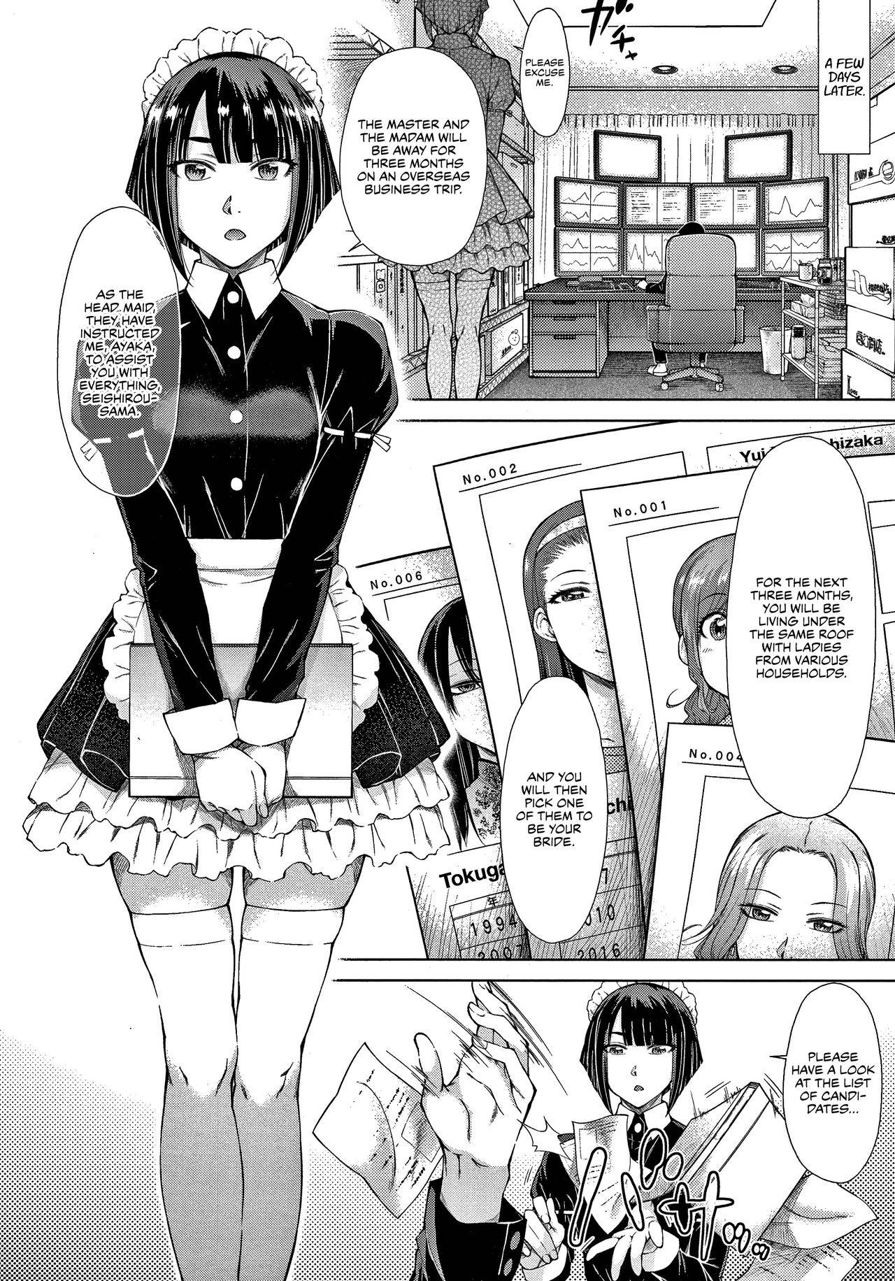 [Igarashi Shouno] Saikyou Hikikomori Onzoushi no Torokeru Konkatsu Harem | The Top-Tier Hikki Heir's Hubby-Hunting Harem Ch. 01-02 [English] [1F47B]