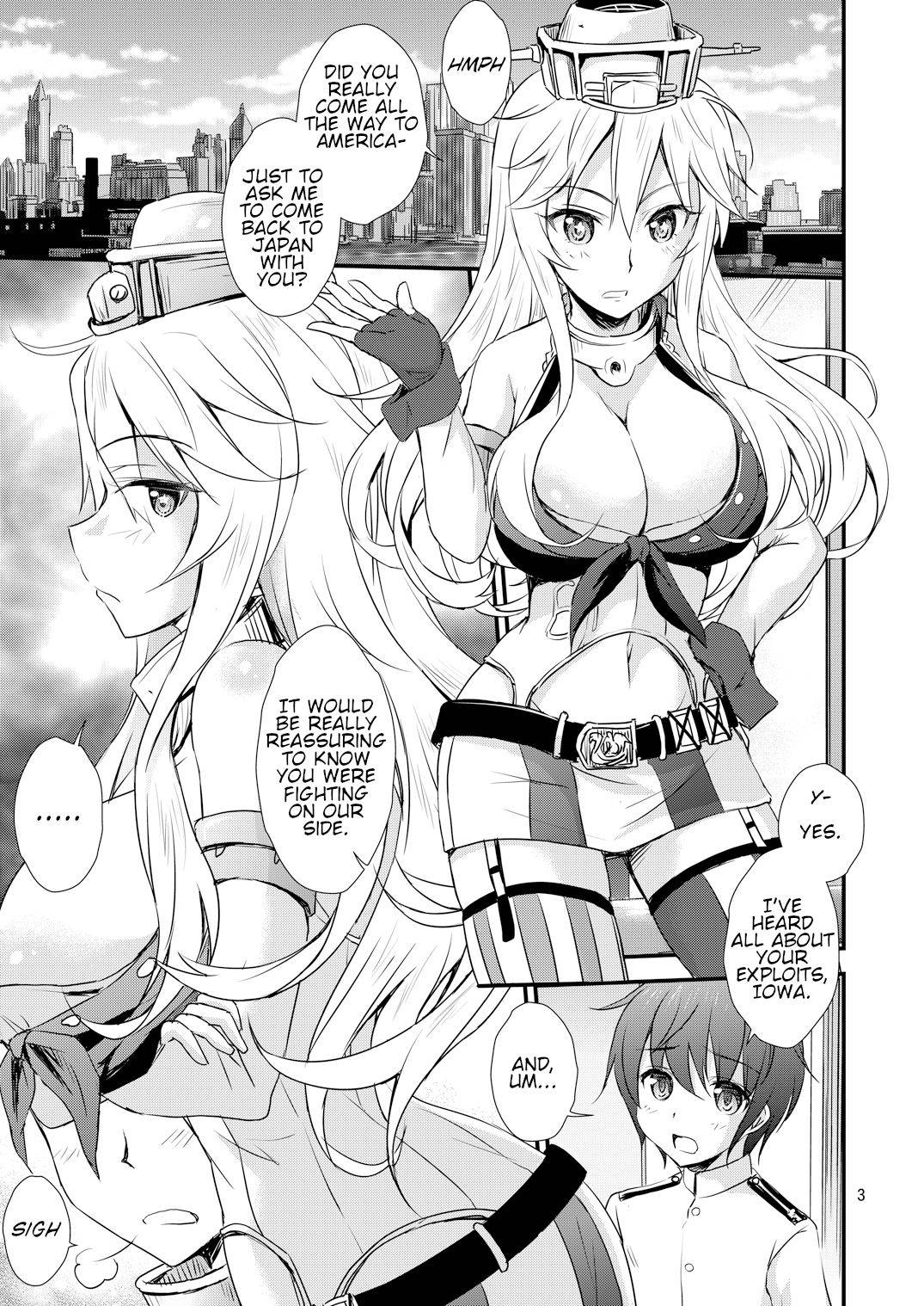 [Magudara Kaihou Doumei (Tsukuyomi Sazin)] IOWA to Saimin de Ichaicha Suru Hon | Fooling around with a Hypnotized IOWA (Kantai Collection -KanColle-) [English] [Digital]