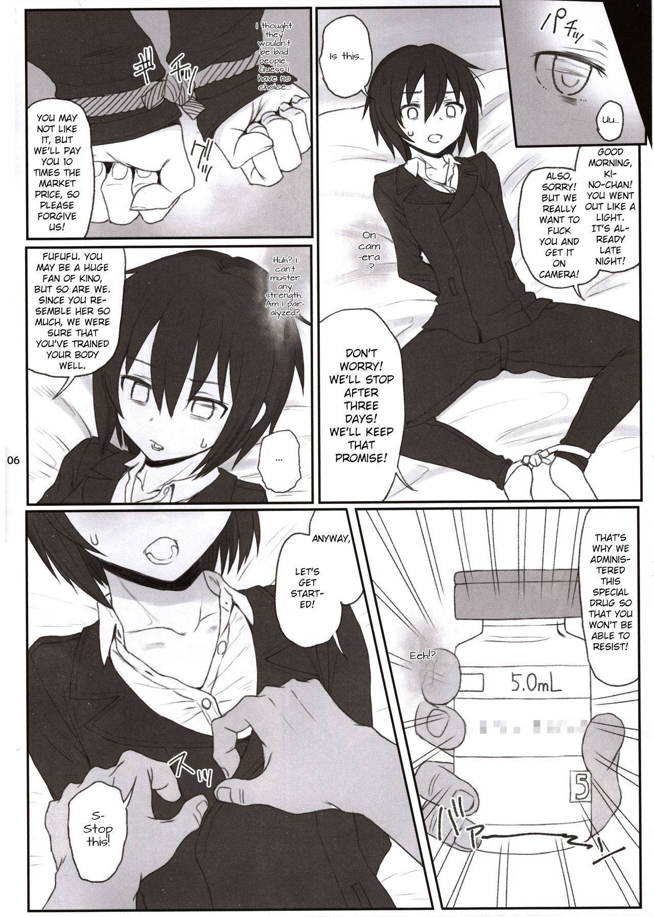 (C93) [HAMMER_HEAD (Makabe Gorou)] Doujinshi no Kuni (Kino no Tabi) [English] [Panatical]