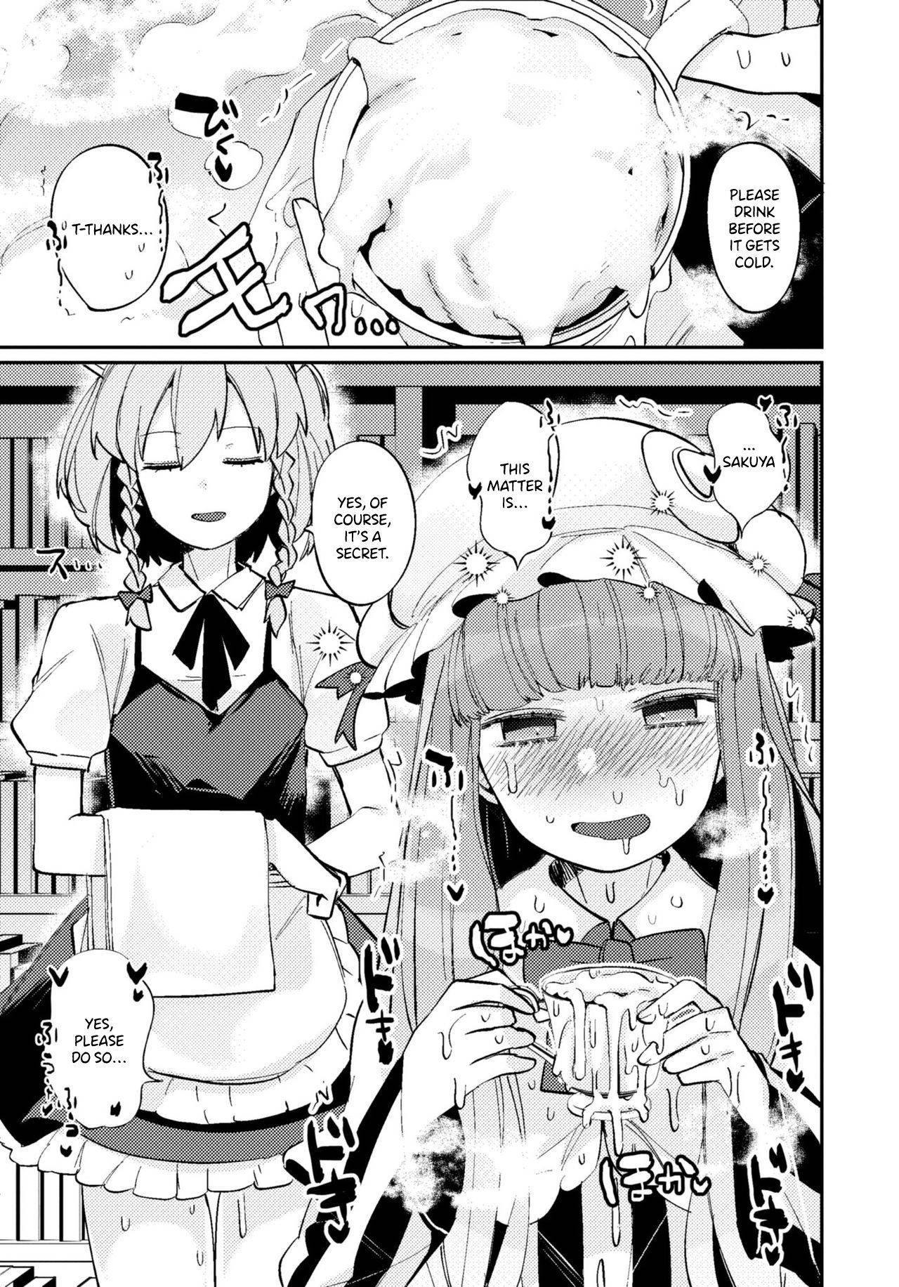 [Mitsuashi] Mesu Danshi Hishu-san to Shoseki-kun desu! (Touhou Project) [English] [Yuri Trap Scans]