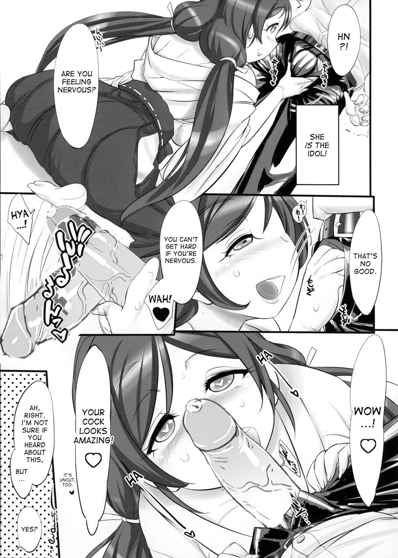 (C88) [Kinbou Sokai (Konmori)] Yatte mireba eeyan ? (Love Live!) [English] [desudesu]Uncensored Redrawn by Incomplete133