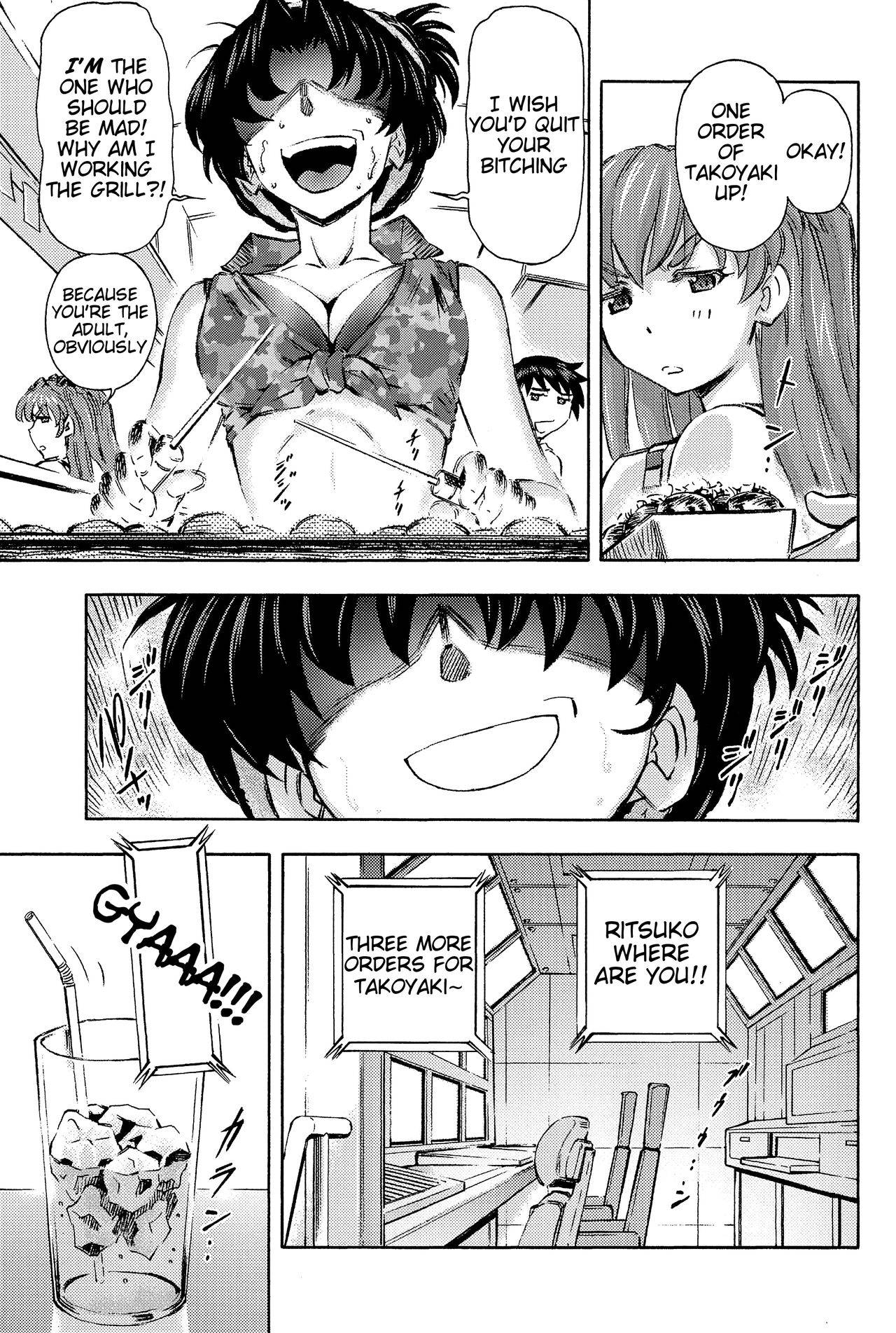 (COMIC1☆9) [Studio Wallaby (Kura Oh)] 3-nin Musume to Umi no Ie (Neon Genesis Evangelion) [English] [Tigoris Translates]