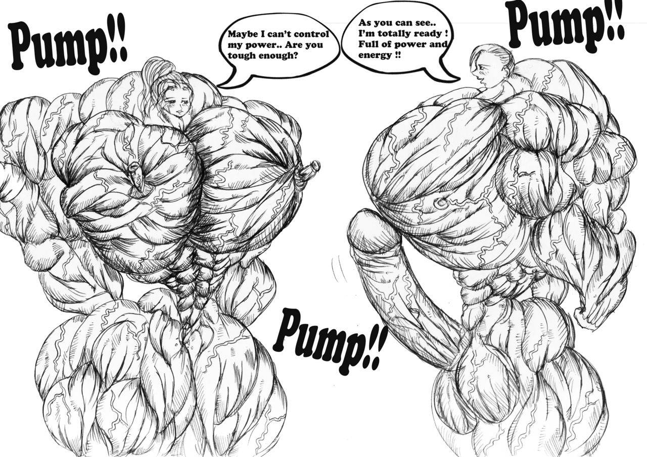 [e19700] When Superman Meets Superwoman Vol.3 [muscle growth]