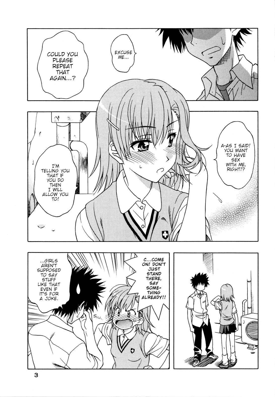 (COMIC1☆4) [Geiwamiwosukuu!! (Karura Syou)] Biridere! (Toaru Kagaku no Railgun) [English] [EHCOVE]