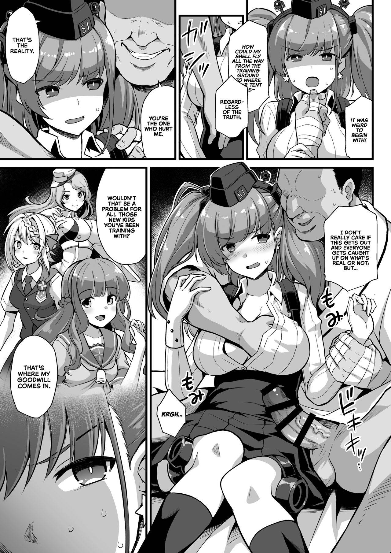 [Akuten Soushin (Kokutou Nikke)] Kanmusu Chakunin Zenya - Atlanta Mune-Sei Houshi Katsudou | The Night Before the Shipgirl's New Post - Atlanta's Voluntary Breast and Sexual Service (Kantai Collection -KanColle-) [English] [EHCOVE] [Digital]