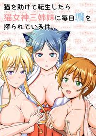 [MikanameQ] Neko oTasukete Tensei shitara Neko Megami Sanshimai ni Mainichi Sei o Shiborarete iru Ken. [Chinese]