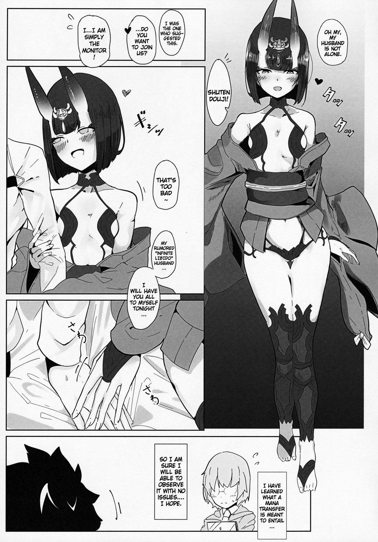 (C97) [Kanamean (Nagatani)] Shuten-san to XXX Suru Hon | XXX with Shuten (Fate/Grand Order) [English] [Keye Necktire]