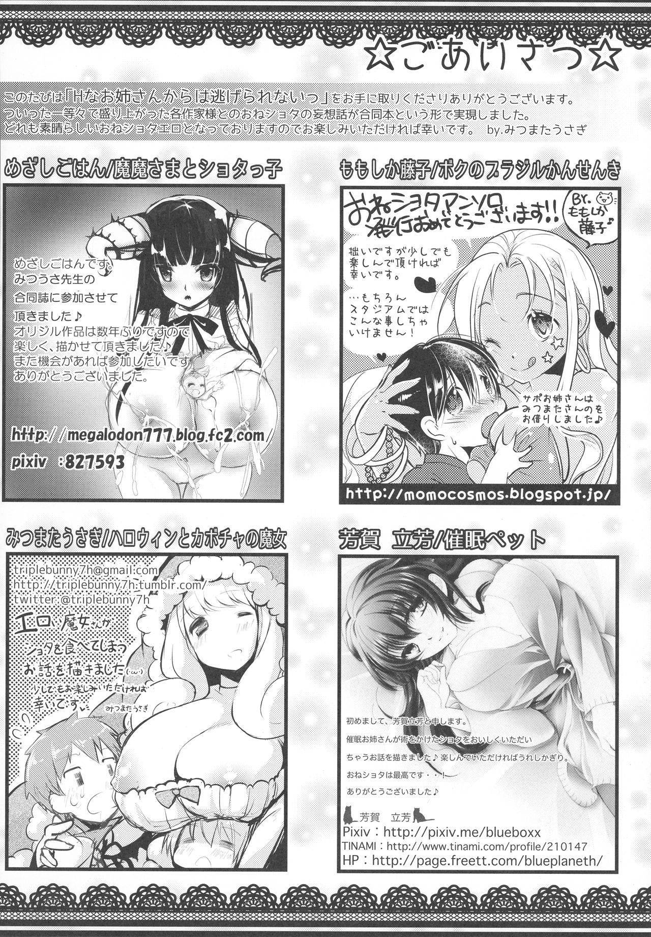 (C87) [TripleBunny, zimon (Various)] H-na Onee-san kara wa Nigerarenai