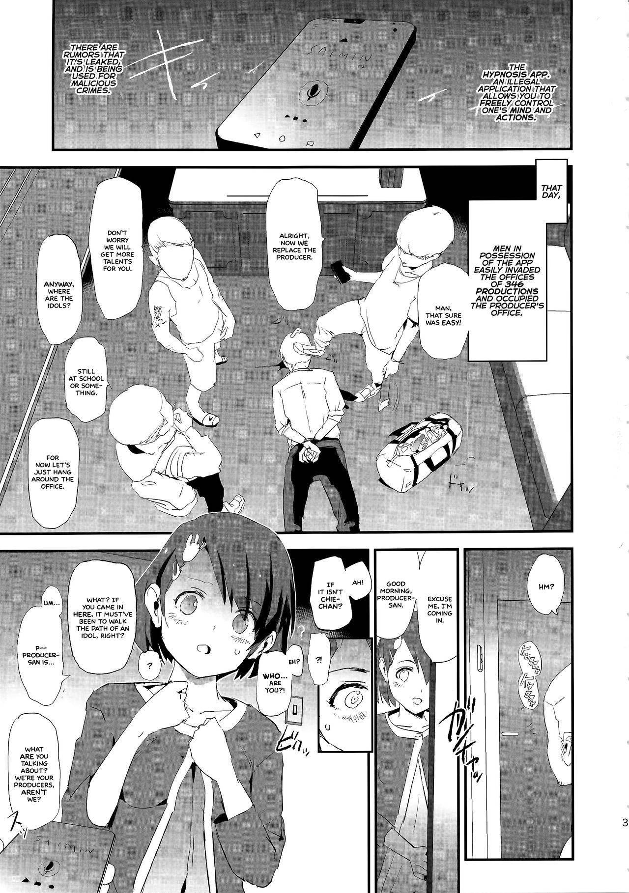 (COMIC1☆15) [Yami ni Ugomeku (Dokurosan)] Sasaki Chie to Saimin Dosukebe Higaisha no Kai + Paper (THE IDOLM@STER CINDERELLA GIRLS) [English] =White Symphony=