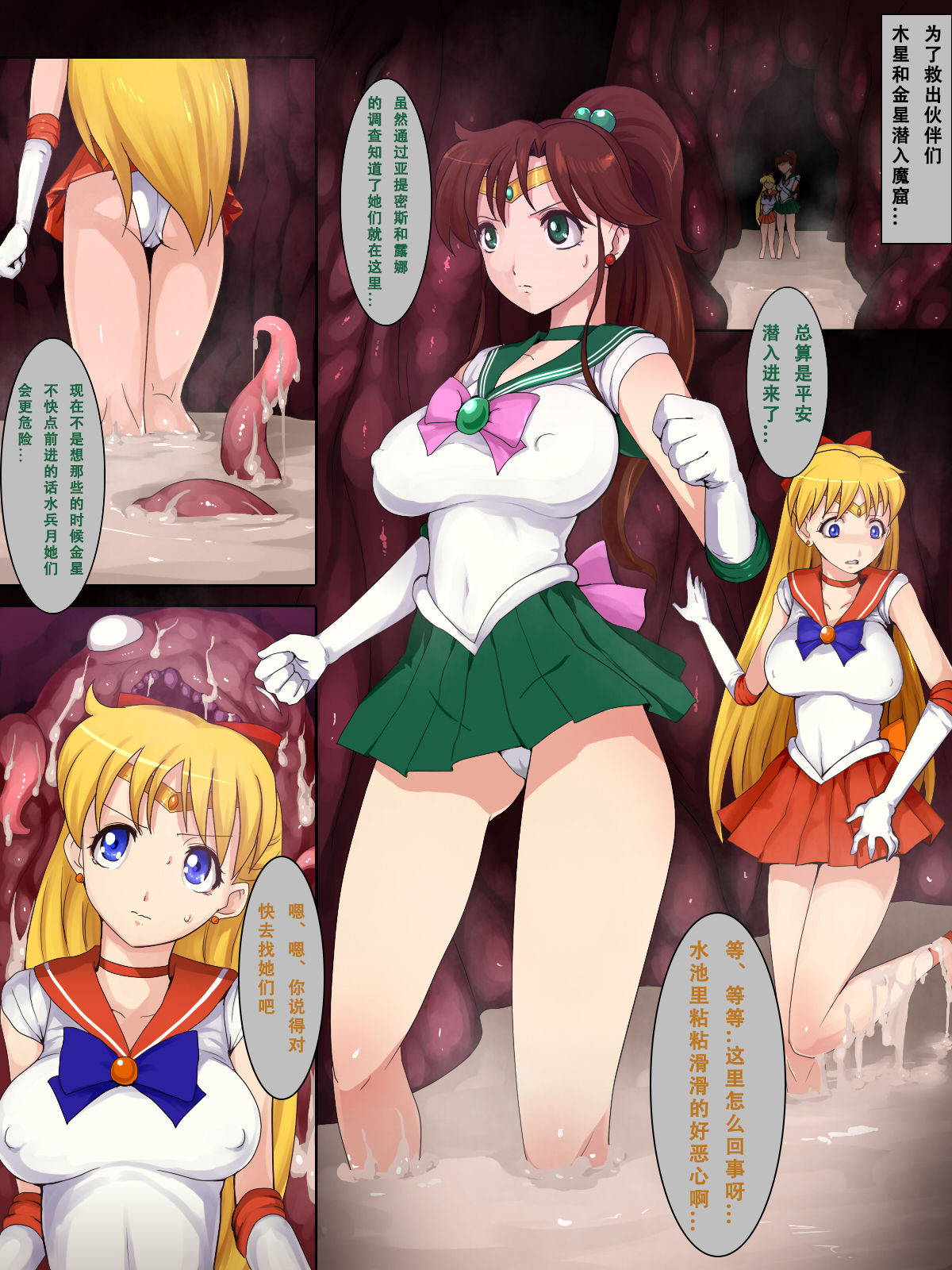 [Ecolonun (Numeko)] Sailor Senshi Ishu Kan Tettei Ryoujoku 2 (Bishoujo Senshi Sailor Moon) [Chinese] [霖虫子个人渣译]