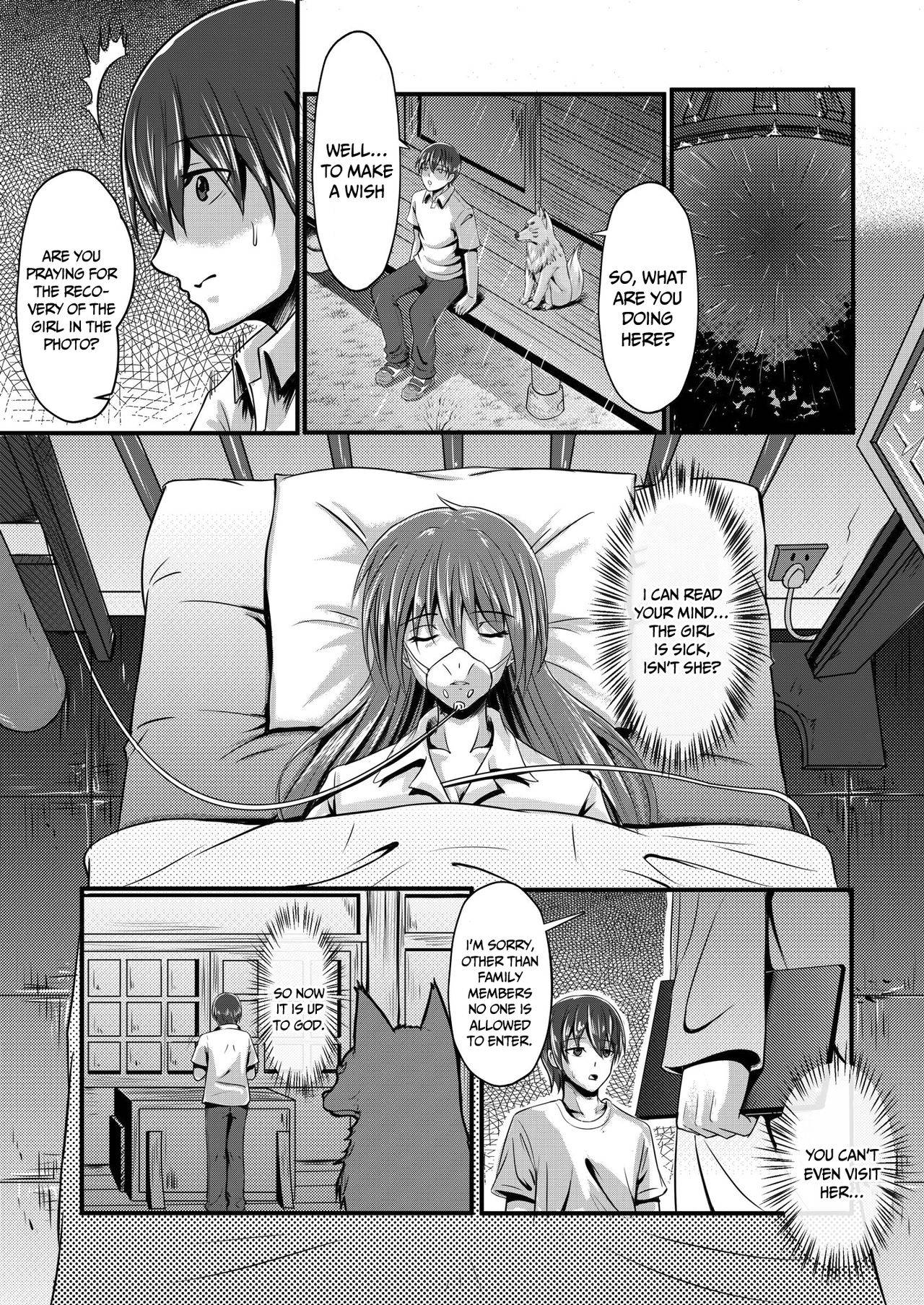 [Momoiro Onsen] Kitsune no Hanayome ~ Kami-sama ga Kanojo ni Bakete Boku to Ecchi!? [English] [Sweet Coffe Scans]