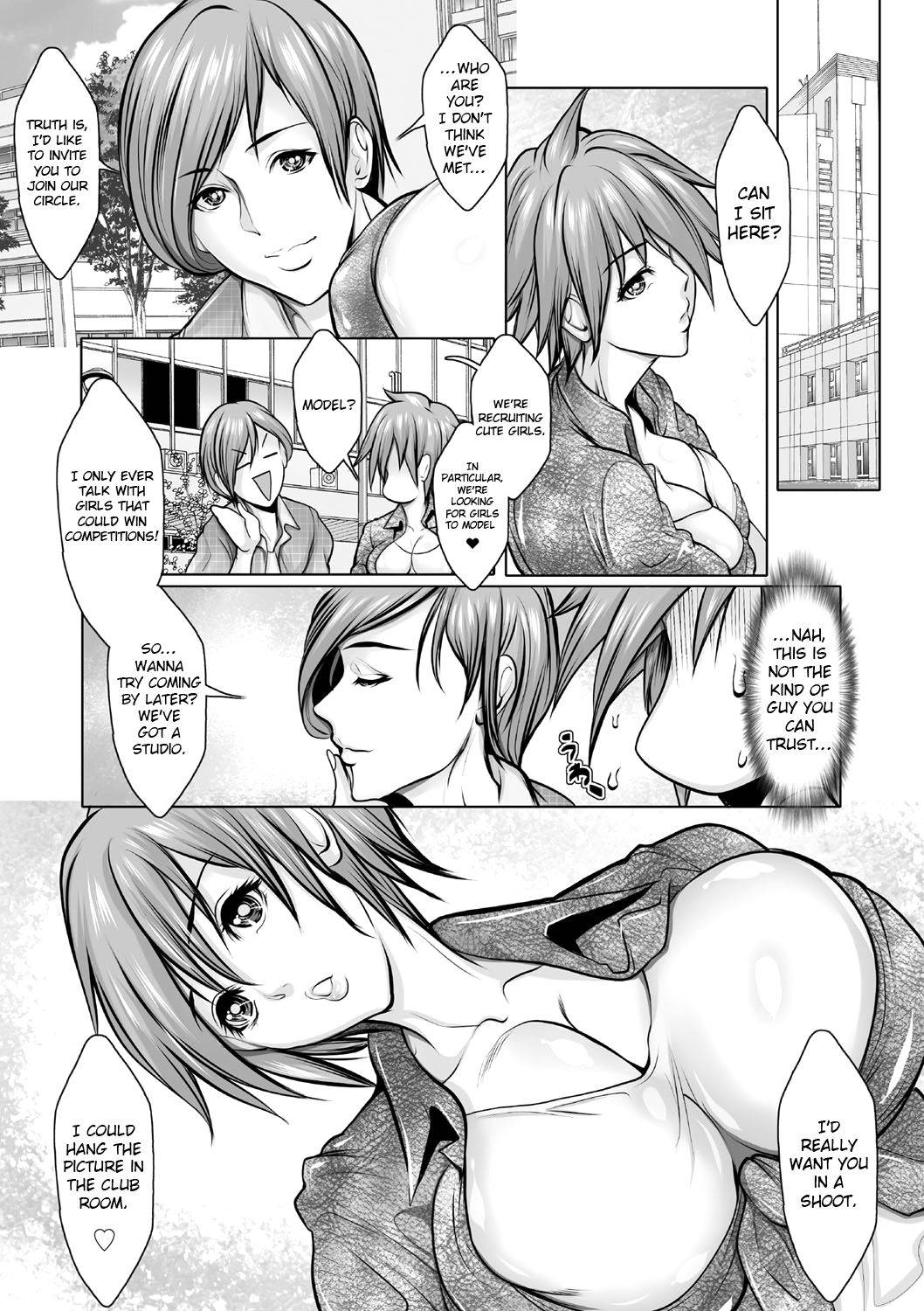 [San Kento] Koufuku no Plu-san | The blessed Plu-san Ch. 2 (Nyotaika Shite Yararemakuru Boku) [English] [ChoriScans] [Digital]