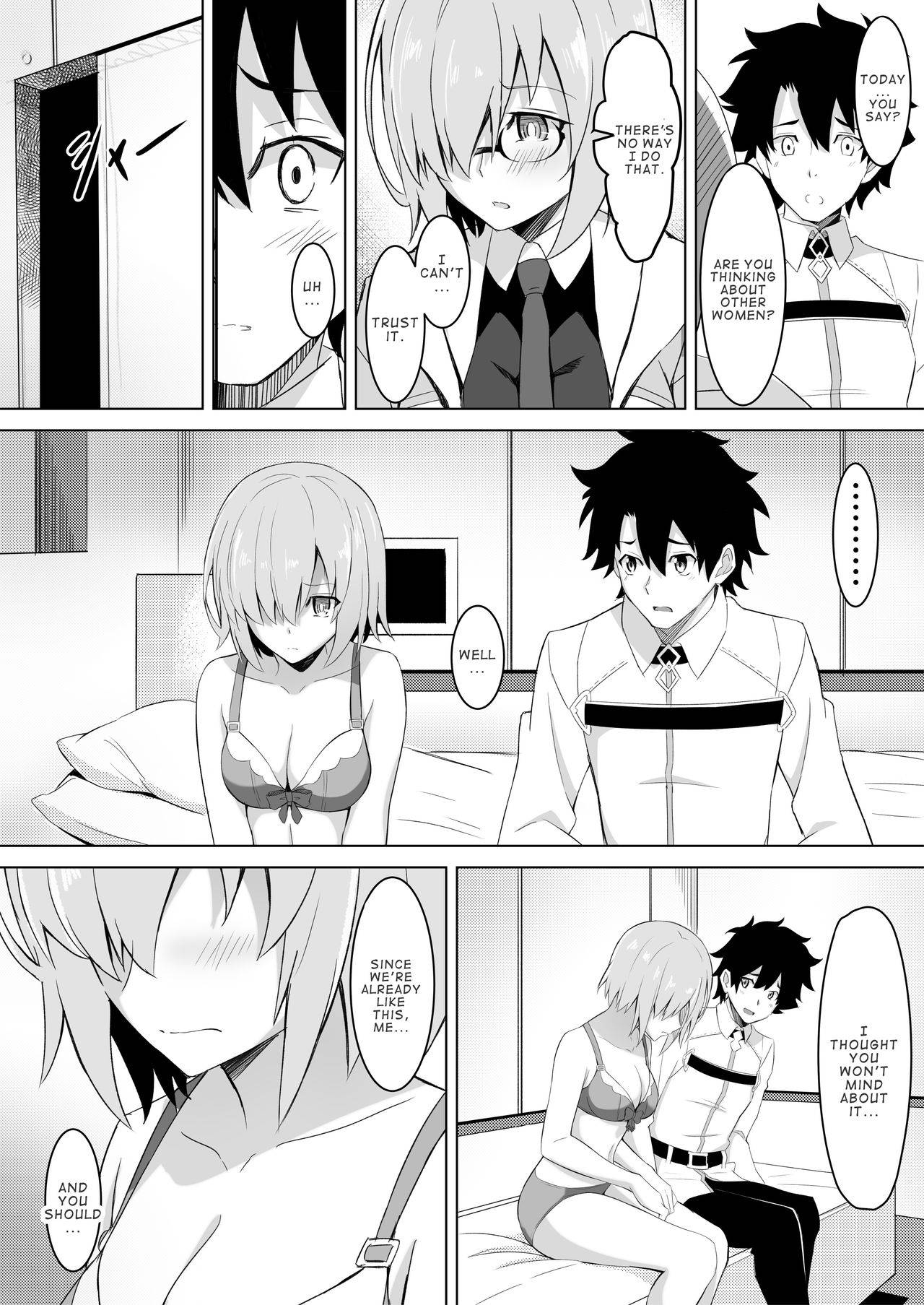 (C96) [Jyuu Sensya Usagitai (Takano Tomohiro)] Mash Was Jealousy (Fate/Grand Order) [English] [ConTL]