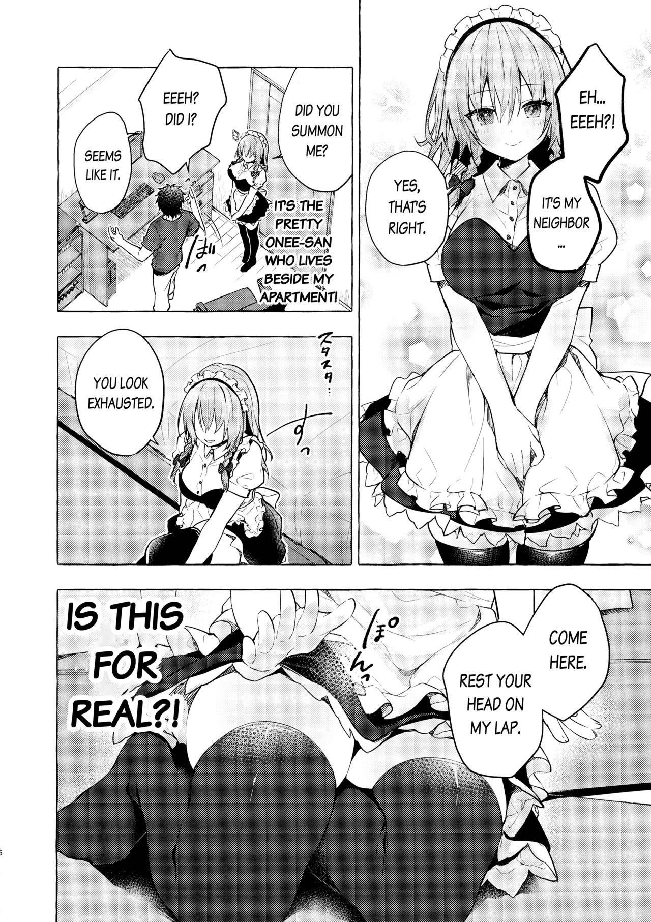 (GW Chou Doujinsai) [Kinokonomi (konomi)] Tonari no Sakuya-san 3 Iyashi Maid Sakuya no Zubuzubu Gohoushi Sex (Touhou Project) [English] [desudesu]