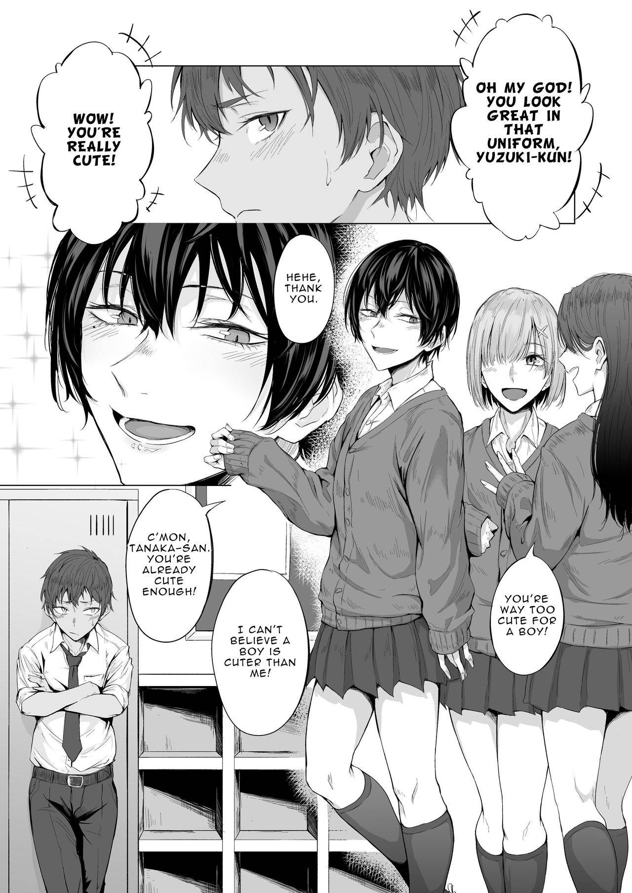 [Ichi no Hako (Tsukumo Nikyu)] "Konna no, Mou Manko da yo..." Osananajimi no Gokubuto Chinpo de Josou Mesuiki o Oshiekomareta Boku | My Childhood Friend Made Me Cross-dress and Femgasm with his Thick Dick [English]