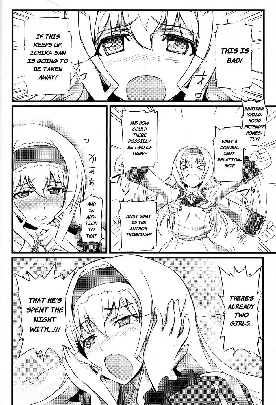 (COMIC1☆5) [FukaFuka Tenshoku (Popuran)] Cecilia no Yuuutsu | The Melancholy of Cecilia (IS <Infinite Stratos>) [English] [Kibitou4Life] [Decensored]