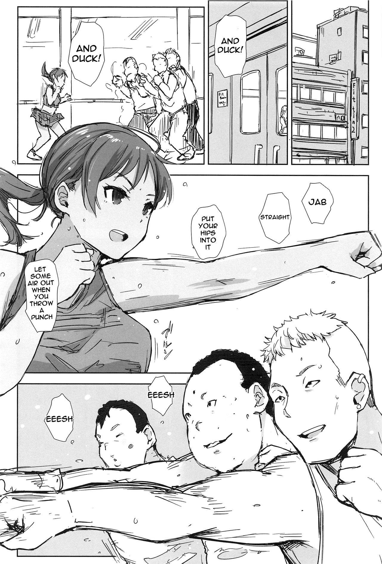 (CT37) [Arakureta Monotachi (Various)] tin tin Ducking (Fit Boxing) [English] [Doujins.com]