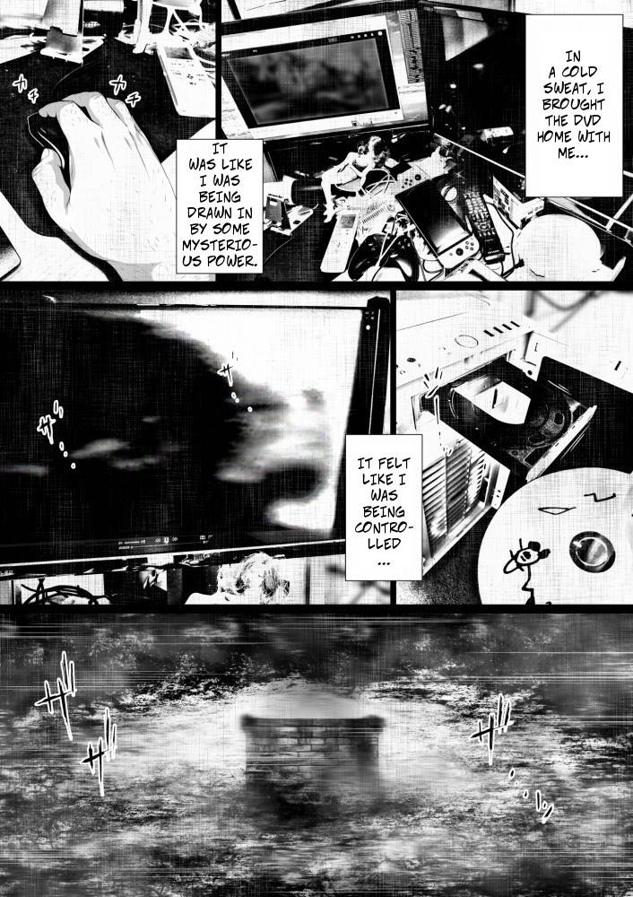 [Hyper Dropkick (Jii)] Shareninaranai ero i hanashi / Majimena dōtei ojisan to noroinobideo -- Unbelievably Erotic Ghost Stories / The Old Virgin and the Cursed Video [English]