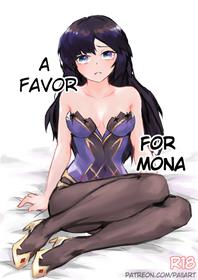 [paiilewds] A Favor for Mona (Genshin Impact) [English]