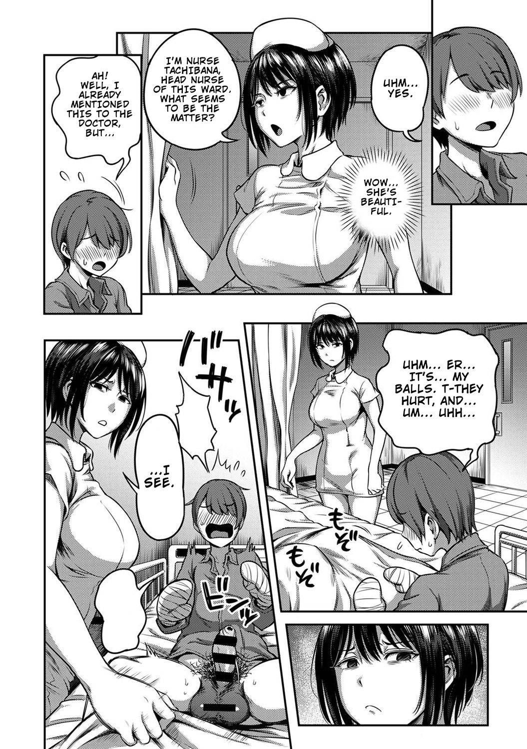 [Sakusei Kenkyuujo/Kameyama Shiruko] Sakusei Byoutou ~Seikaku Saiaku no Nurse shika Inai Byouin de Shasei Kanri Seikatsu~ | Semen Extraction Ward ~Life in a hospital where a nurse with a cruel personality manages your orgasms~ [English] [Emitrans]