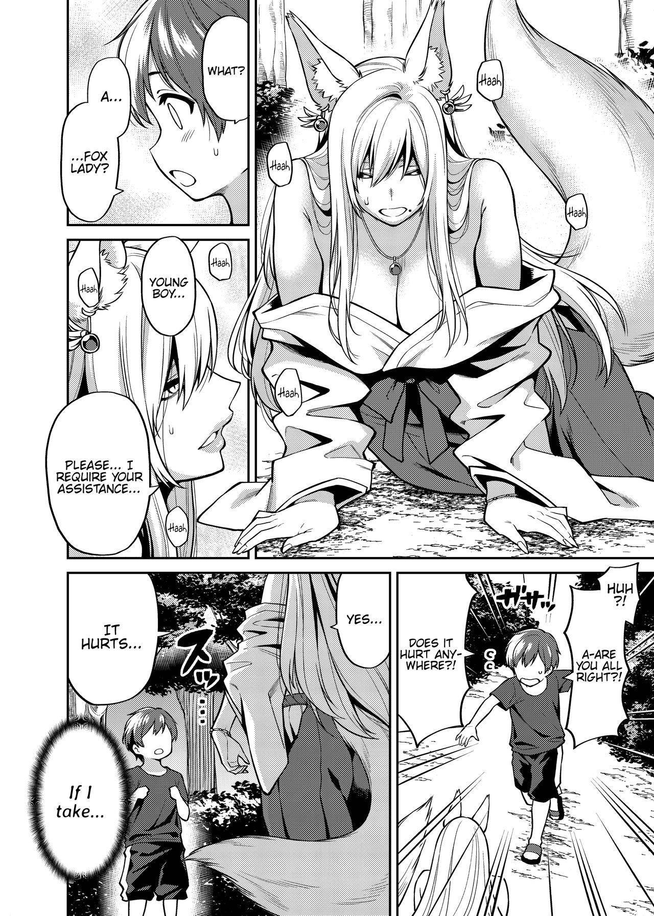 [Uchuusen Shoujigou (Shouji Nigou)] Takkun to Kitsune no Onee-san [English] {Hennojin} [Digital]