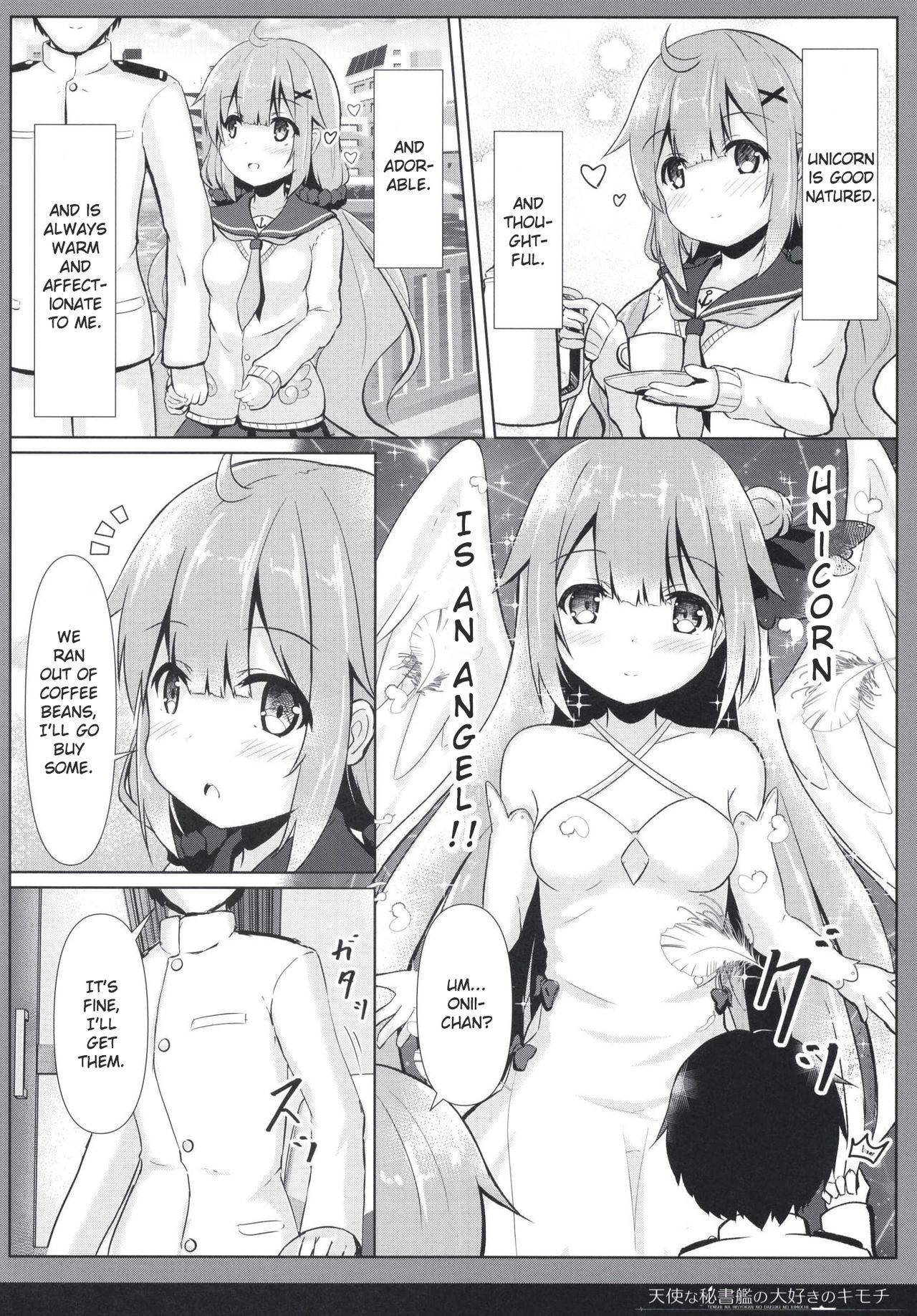 [FLIP TAIL (Hanetsuki Tokei)] Tenshi na Hisyokan no Daisuki no Kimochi (Azur Lane) [English] [Miracle Sanny TL] [Digital]