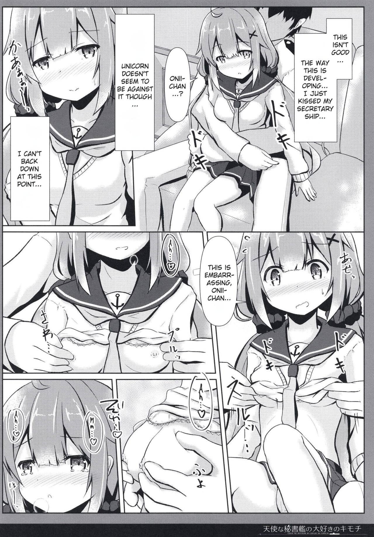 [FLIP TAIL (Hanetsuki Tokei)] Tenshi na Hisyokan no Daisuki no Kimochi (Azur Lane) [English] [Miracle Sanny TL] [Digital]