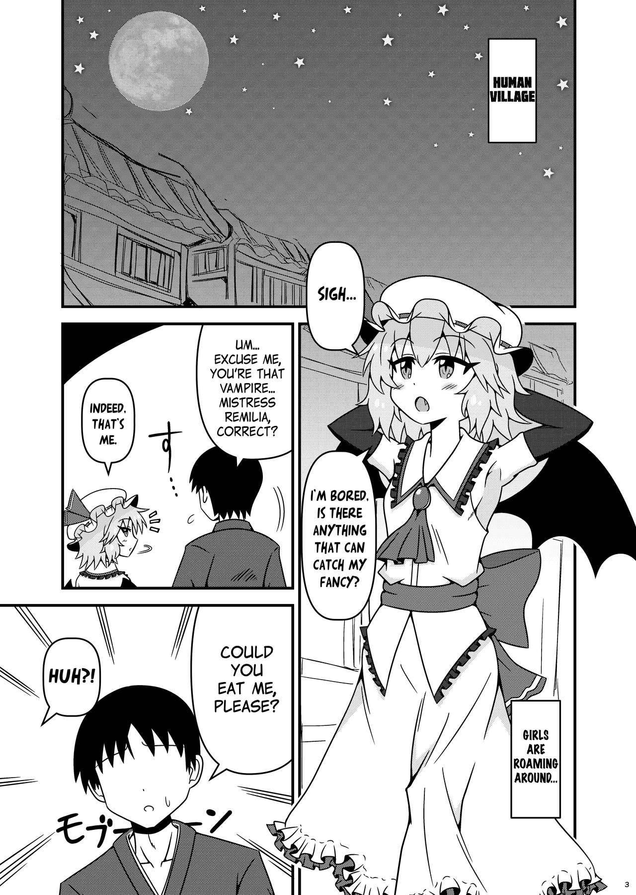 [Burning Hammer(501(Gouwan))] Remilia ojousama to H na koto ga shitai desu! | I want to do naughty things with Mistress Remilia! (Touhou Project) [Digital] [English] [Pedy]