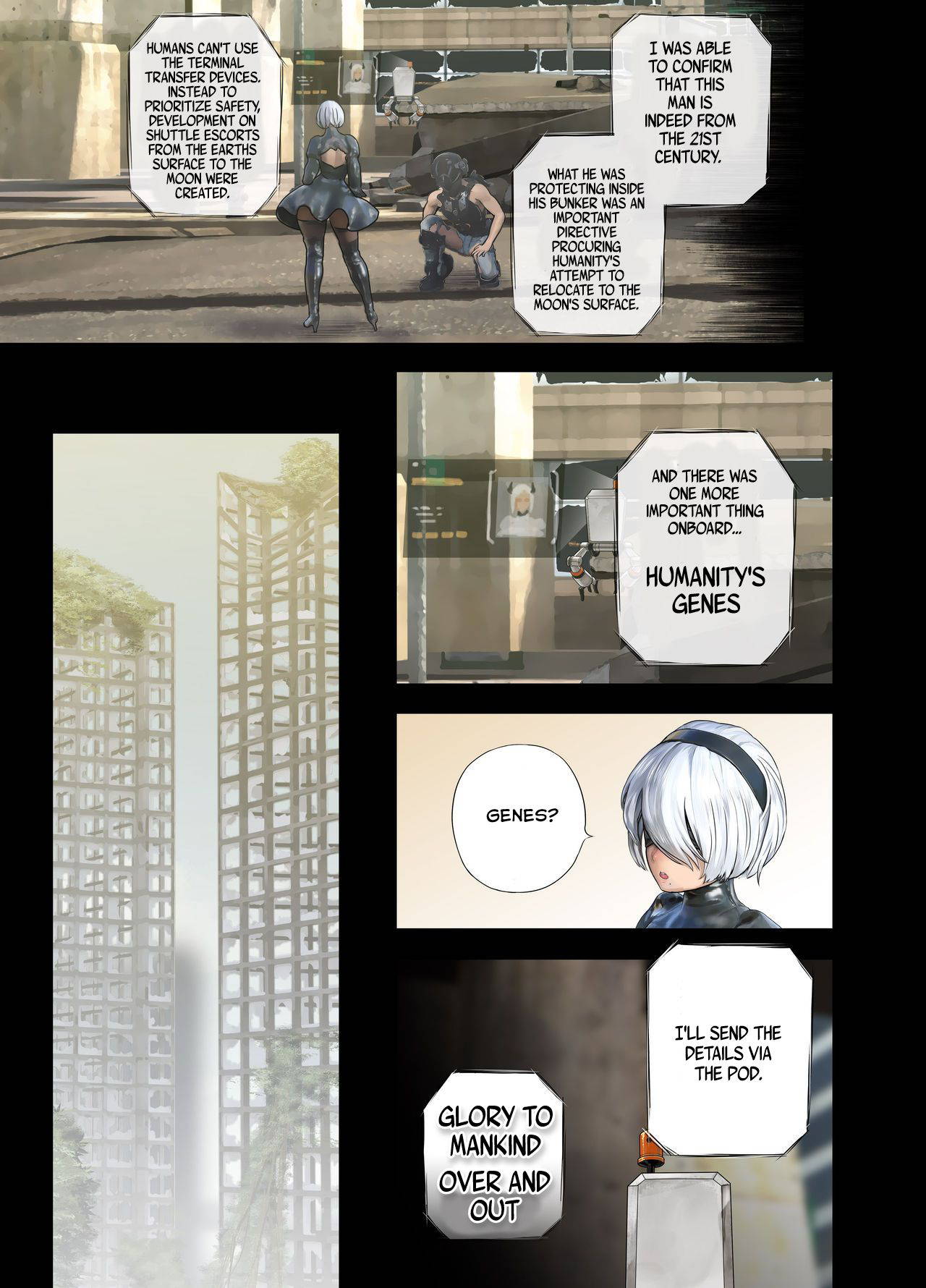 [Arsenothelus (Rebis)] 2B Doujin [English][KuroNoOu]