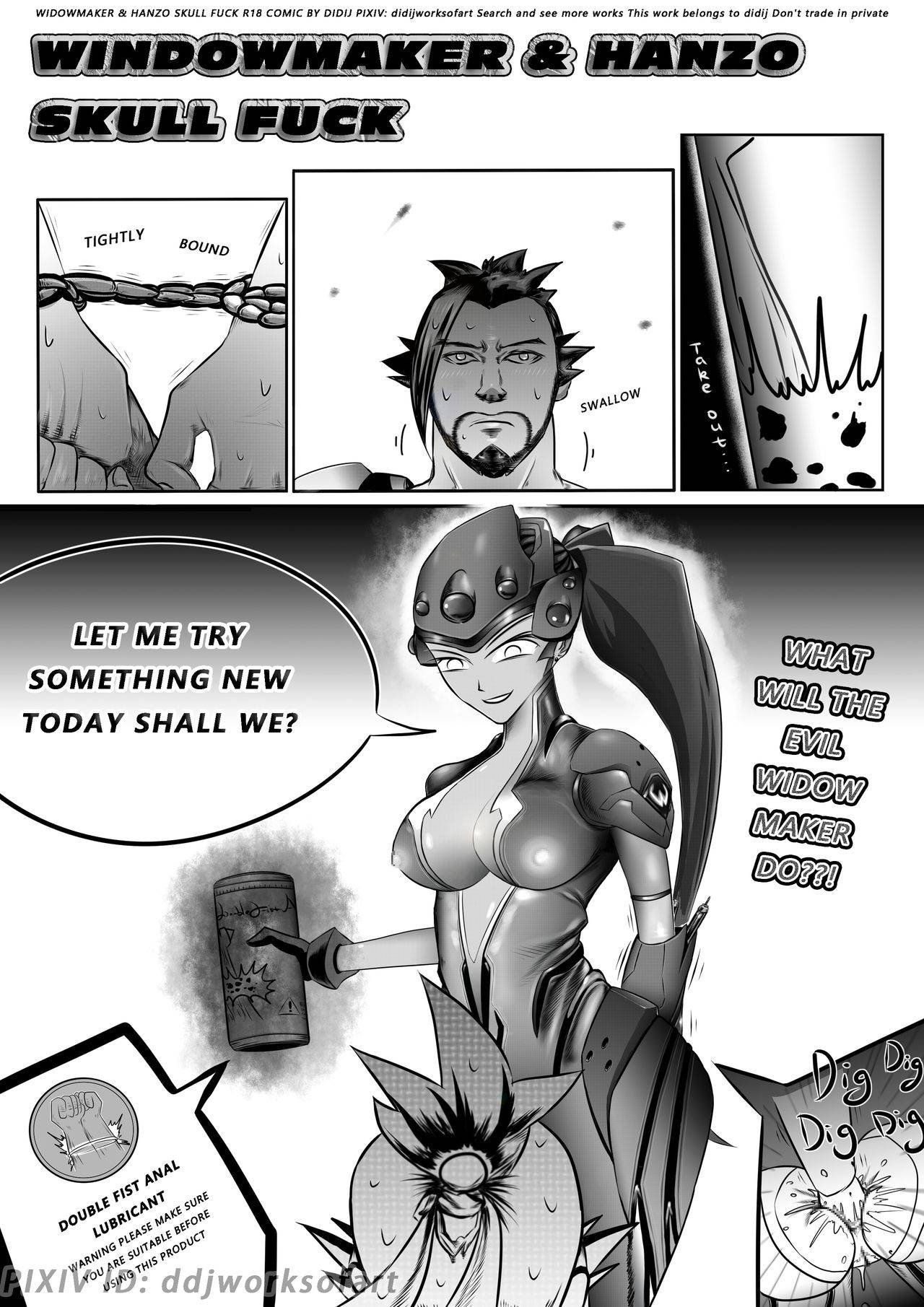 Widowmaker & Hanzo Skull Fuck