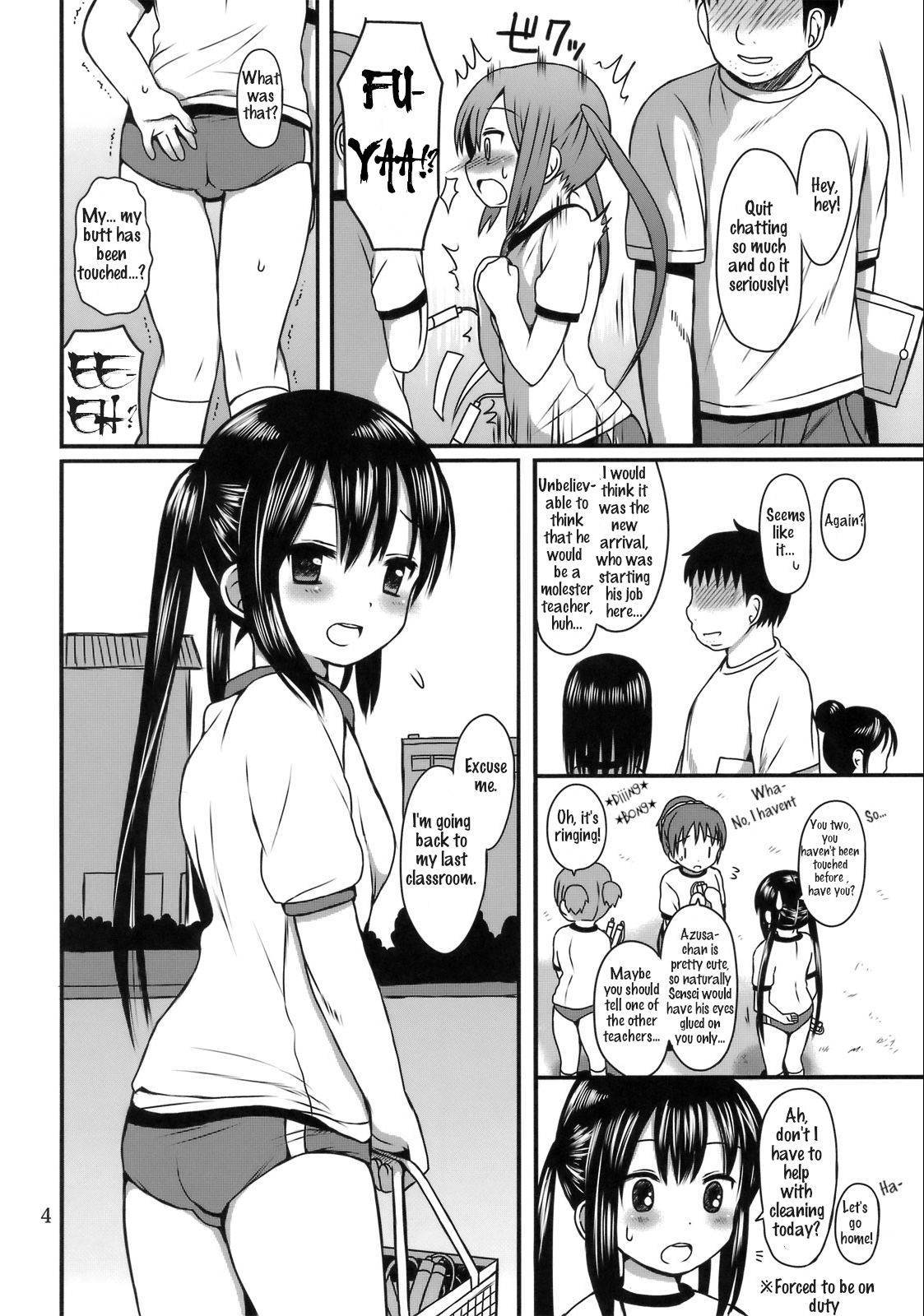 (C81) [micro page (Kuromoto-kun)] Oshioki Azunyan | Punishing Azunyan (K-ON!!) [English] [Bronnen]