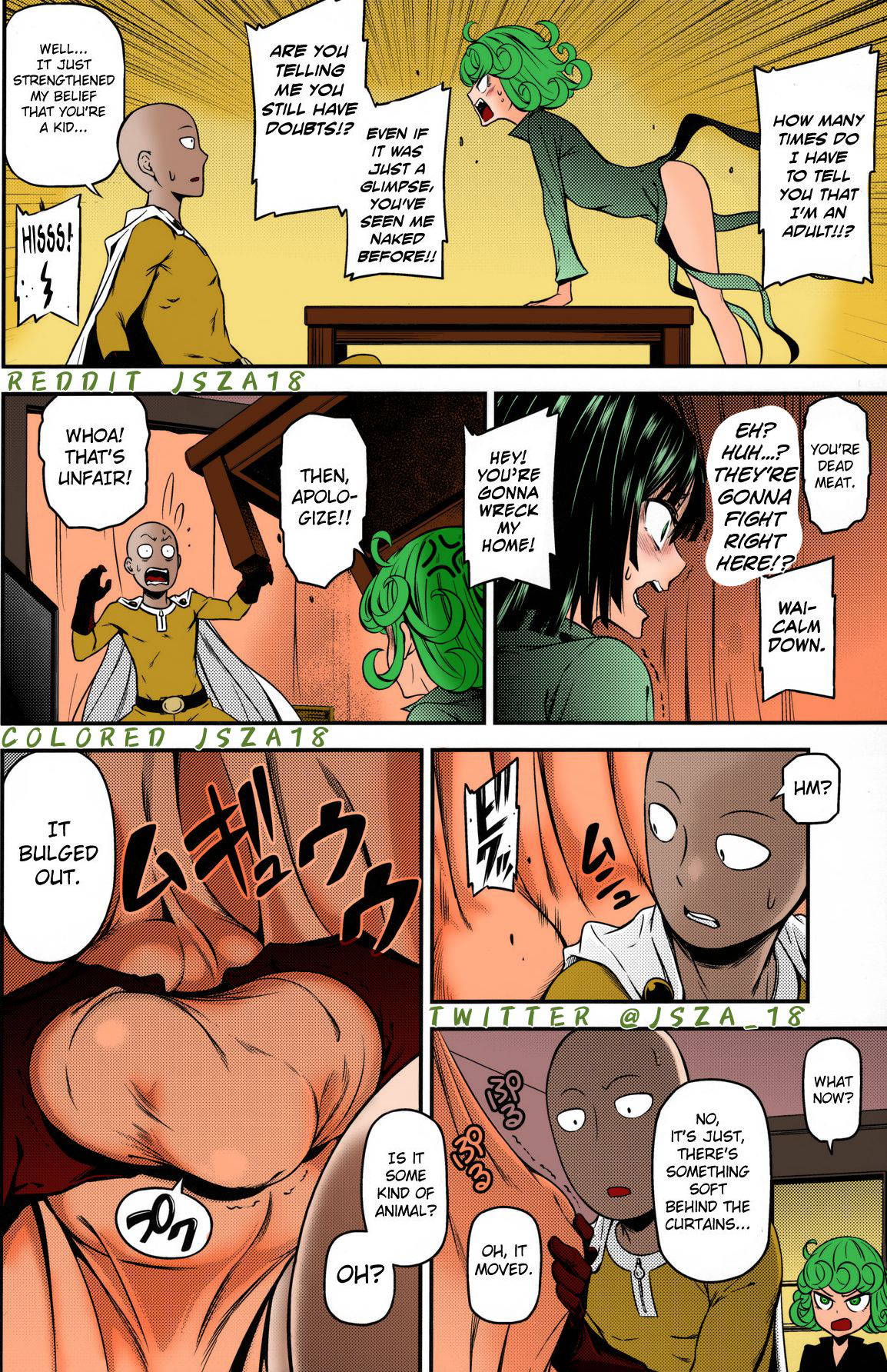 (C90) [Kiyosumi Hurricane (Kiyosumi Hurricane)] ONE-HURRICANE 4 (One Punch Man) [English] {doujin-moe.us} [Colorized]