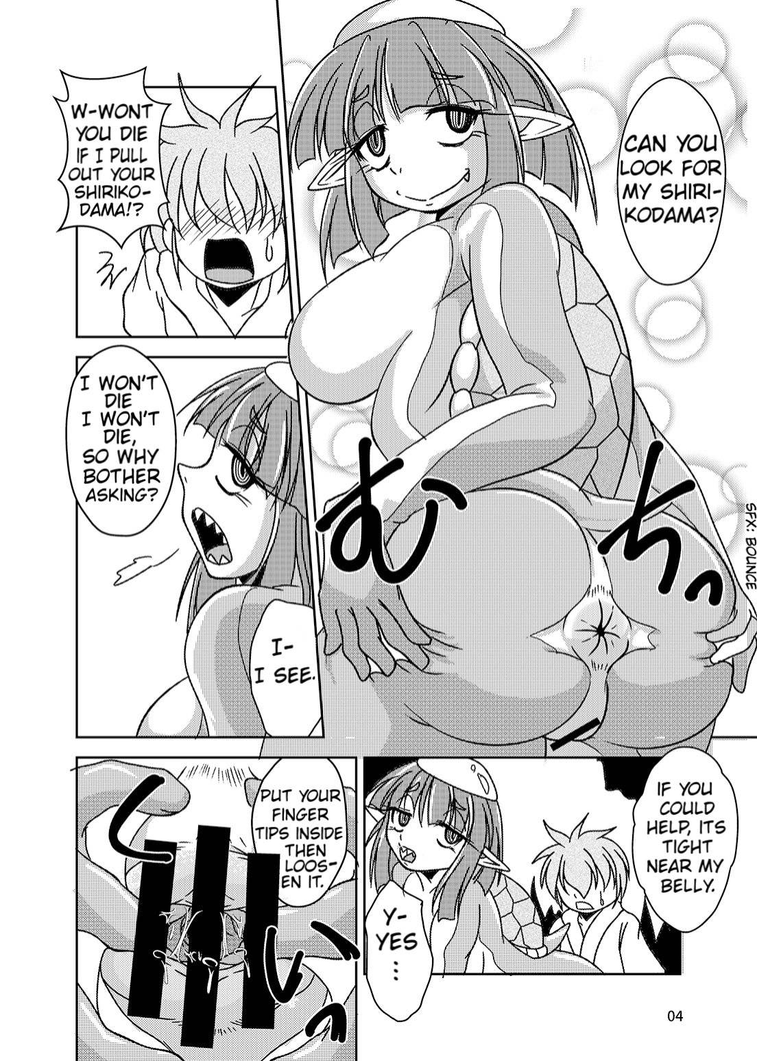 (C95) [Hermit9 (bankokudou)] Anal Vore Goudou / Kappa [English]