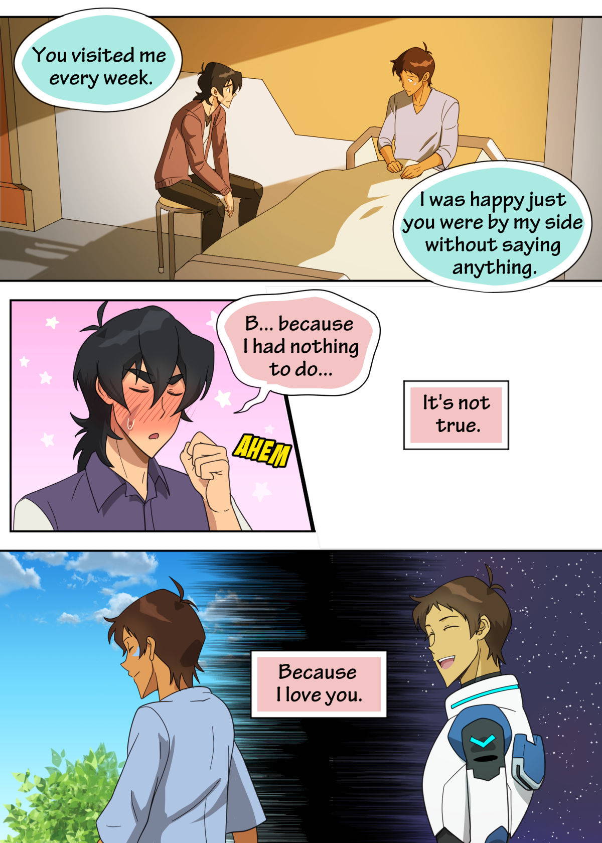 [halleseed] Lance Has Two Secrets (Voltron: Legendary Defender) [English]